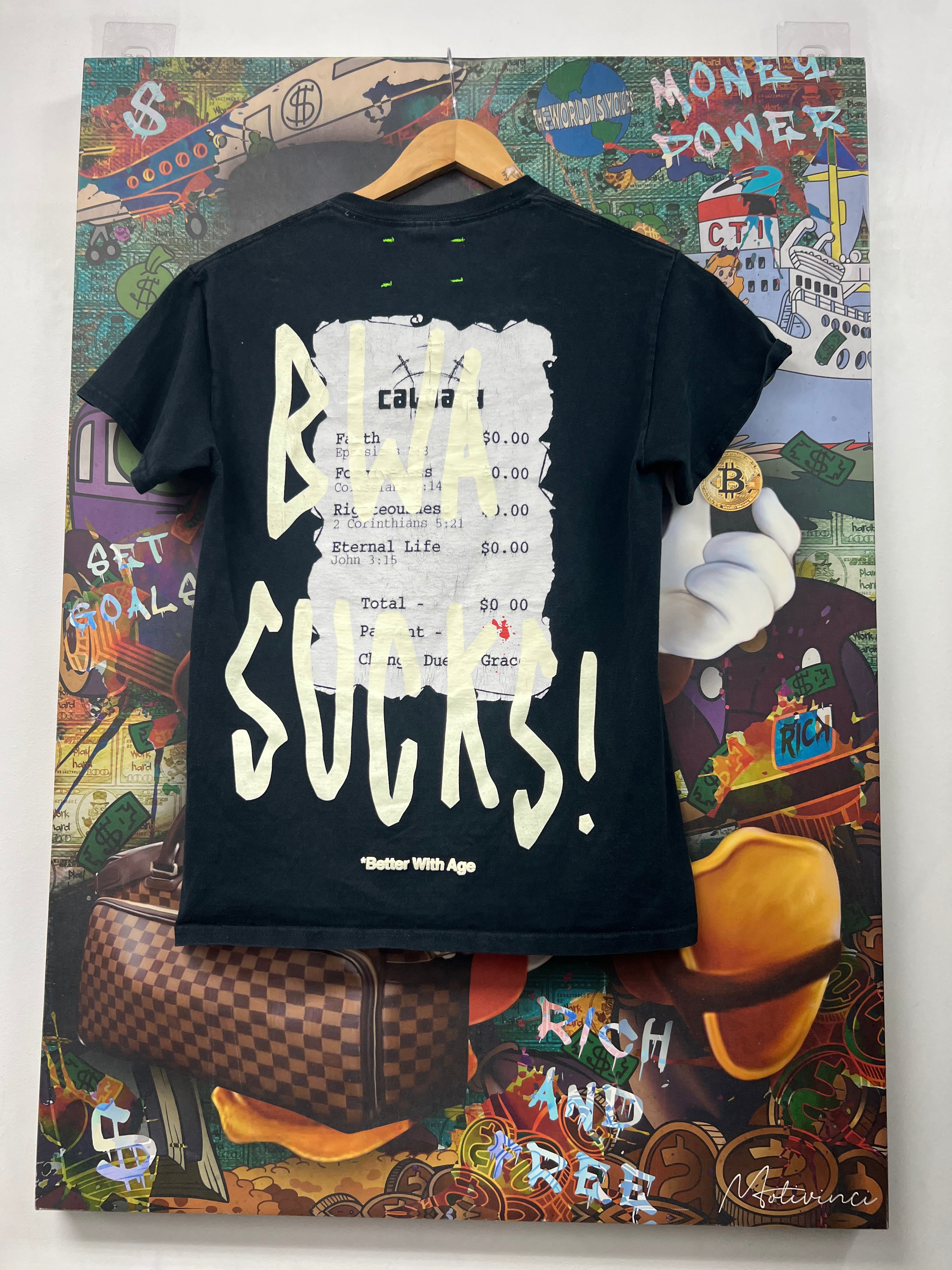 Better With Age Black Angus Tee