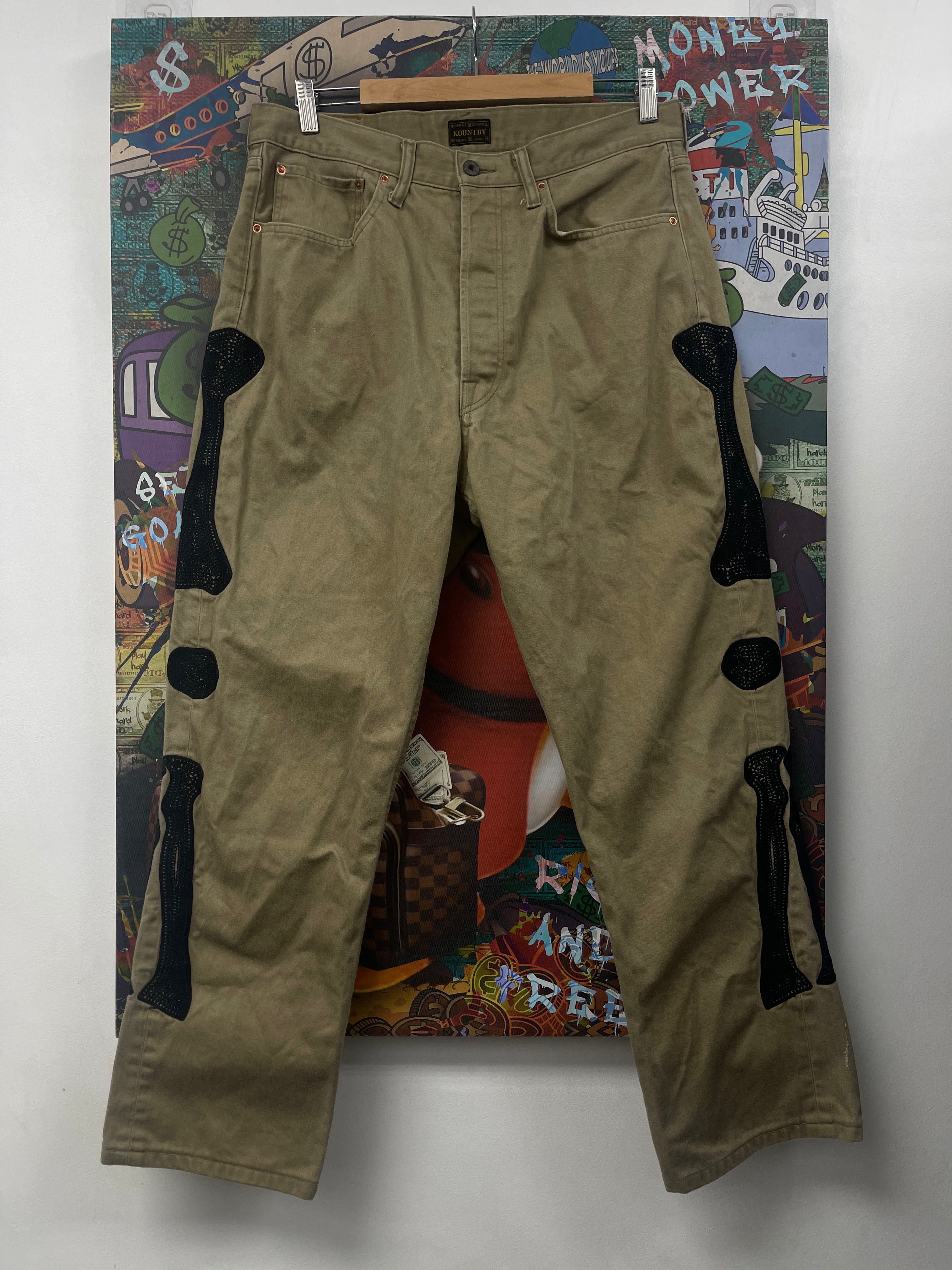 Kapital Khaki Bone Pants