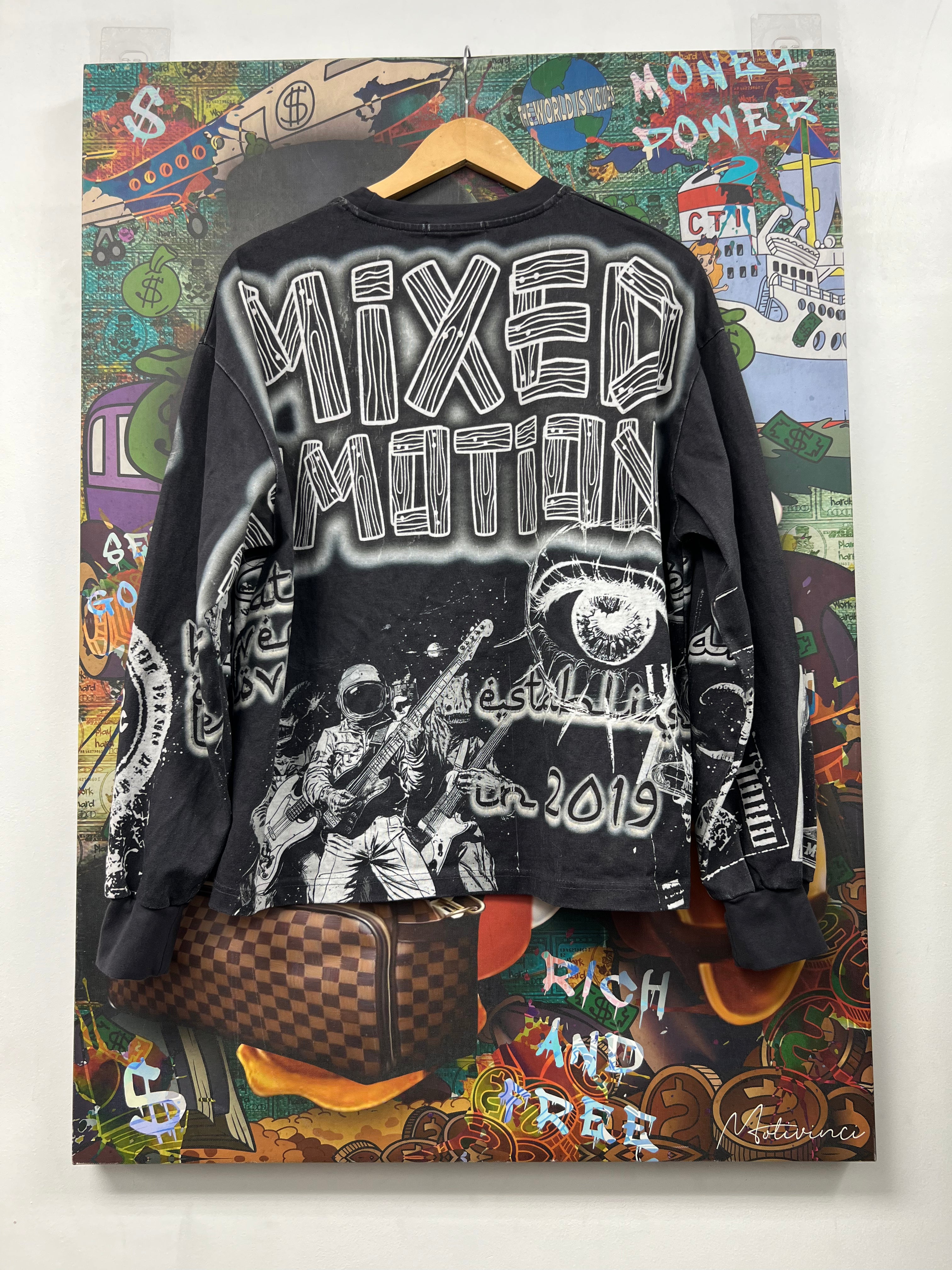 Mixed Emotions Black Astronaught Long Sleeve