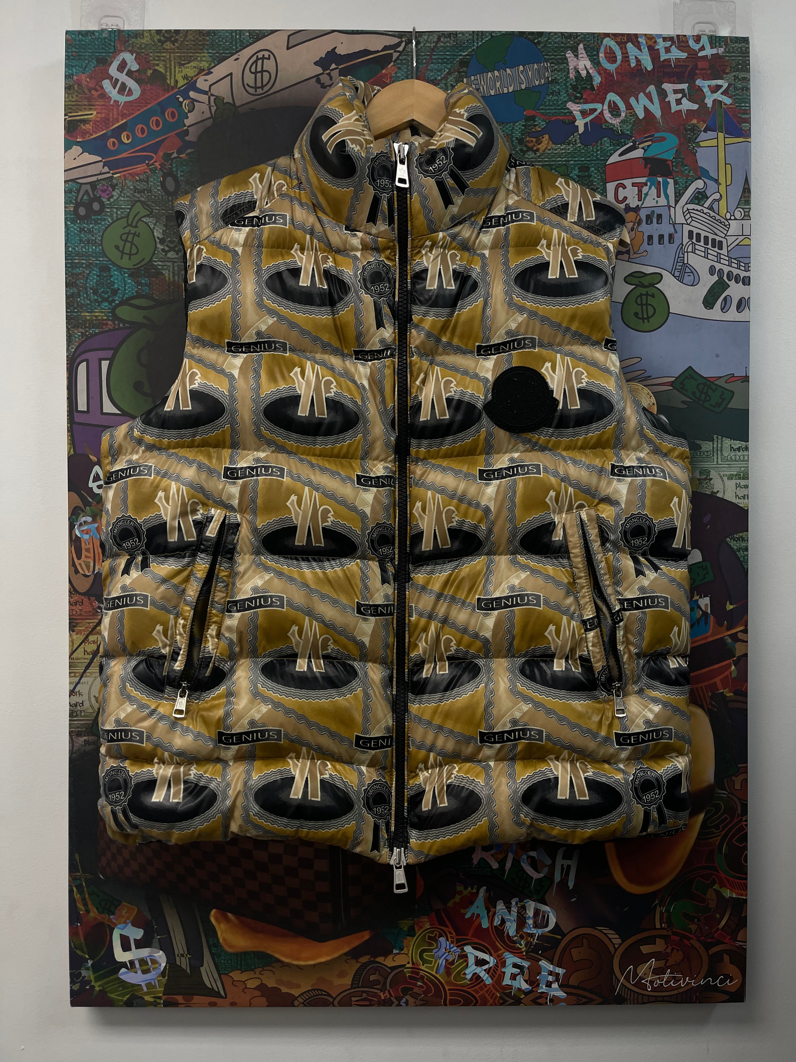 Moncler Black Gold Genius Puffer Vest