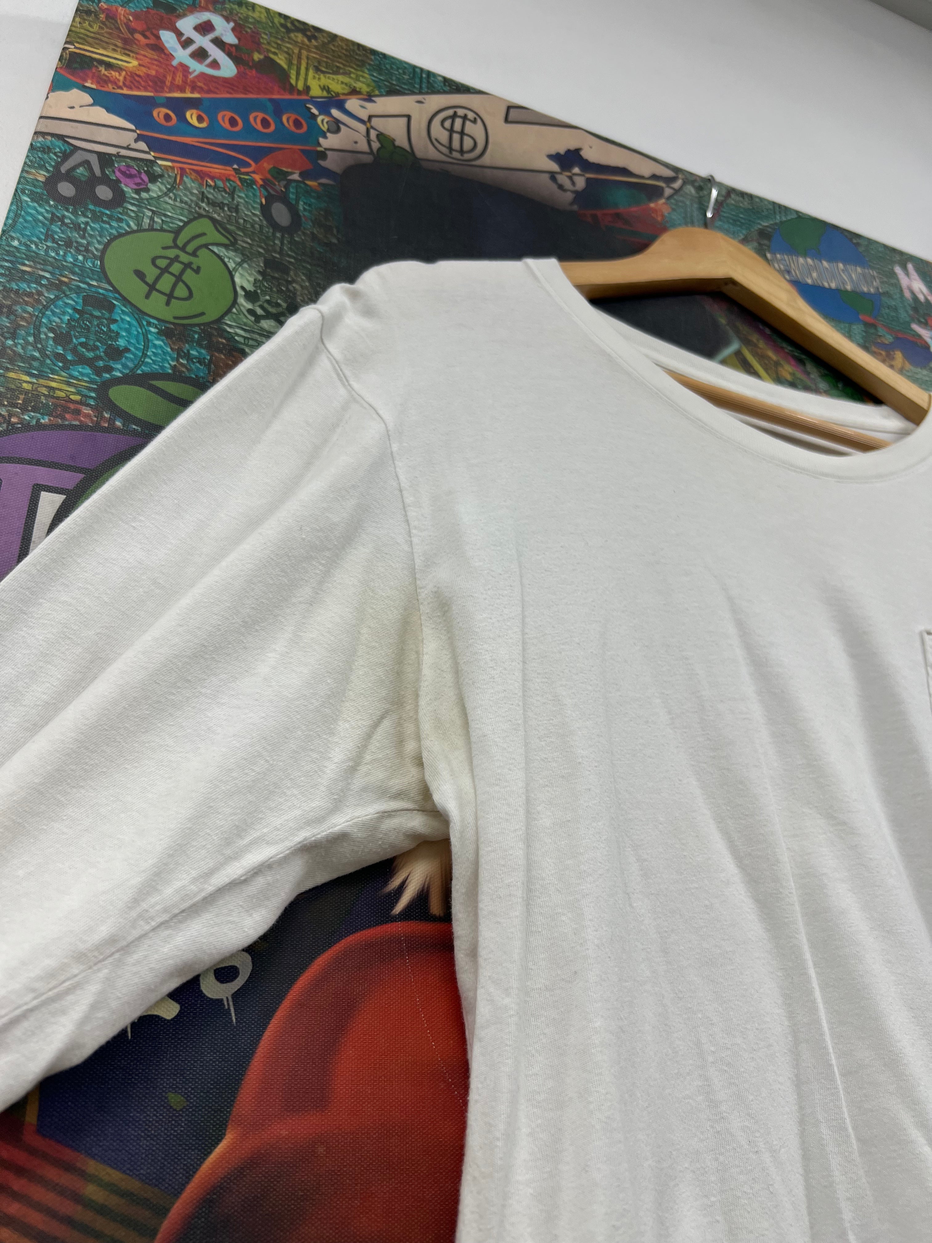 Chrome Hearts White Black Cemetery Spine Long Sleeve