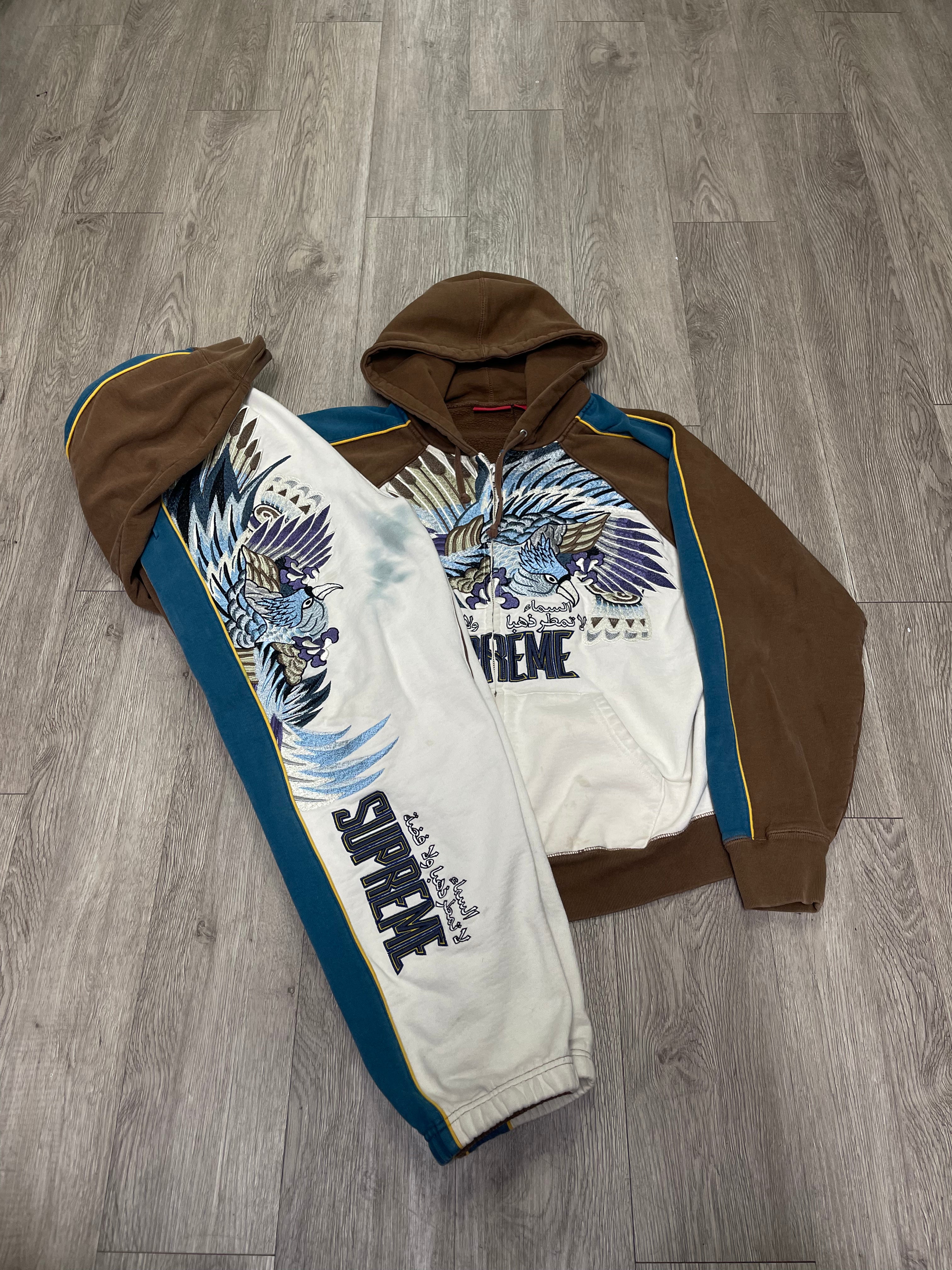 Supreme Falcon Raglan Sweatsuit