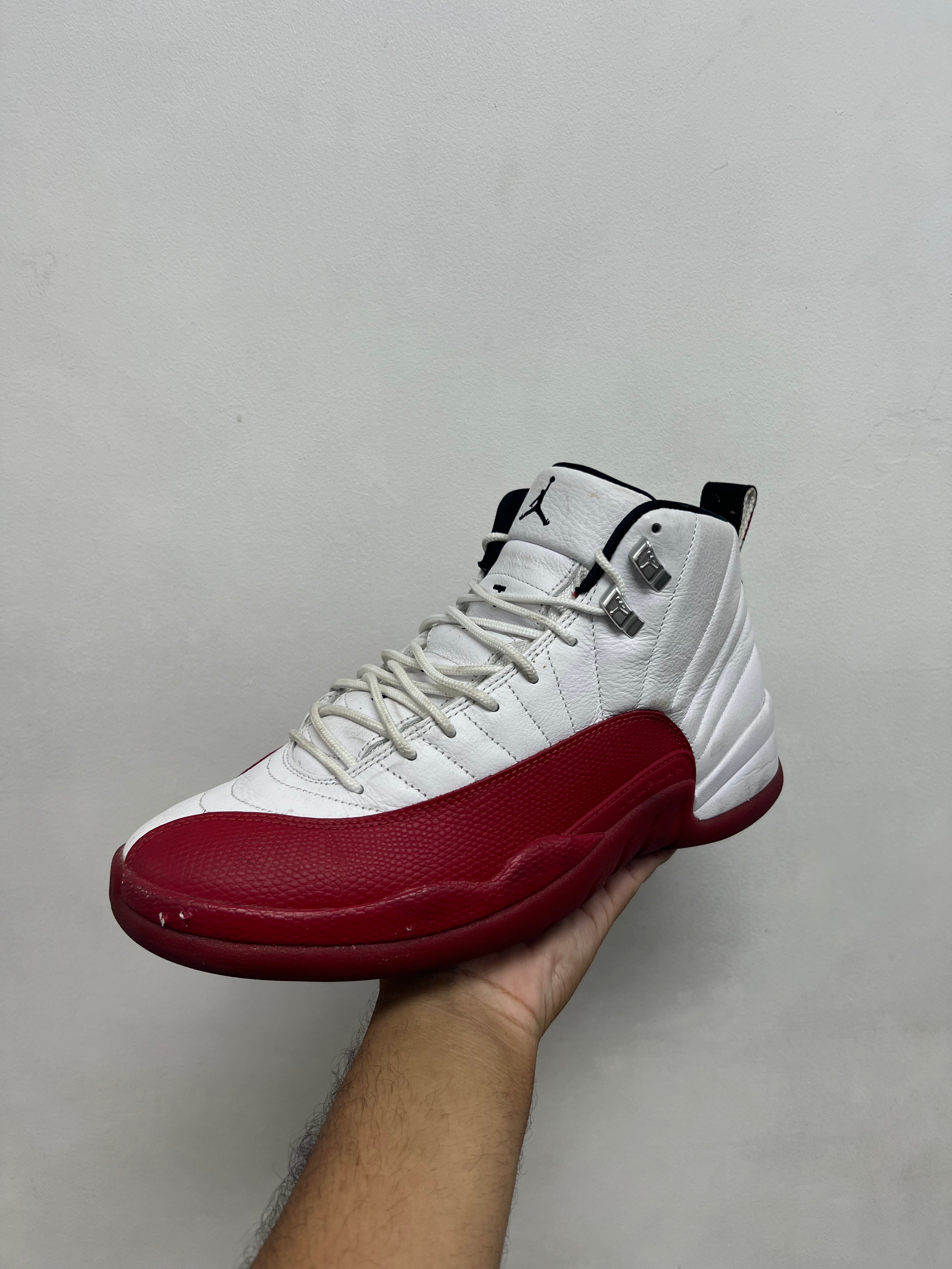 Jordan 12 Cherry Sneakers