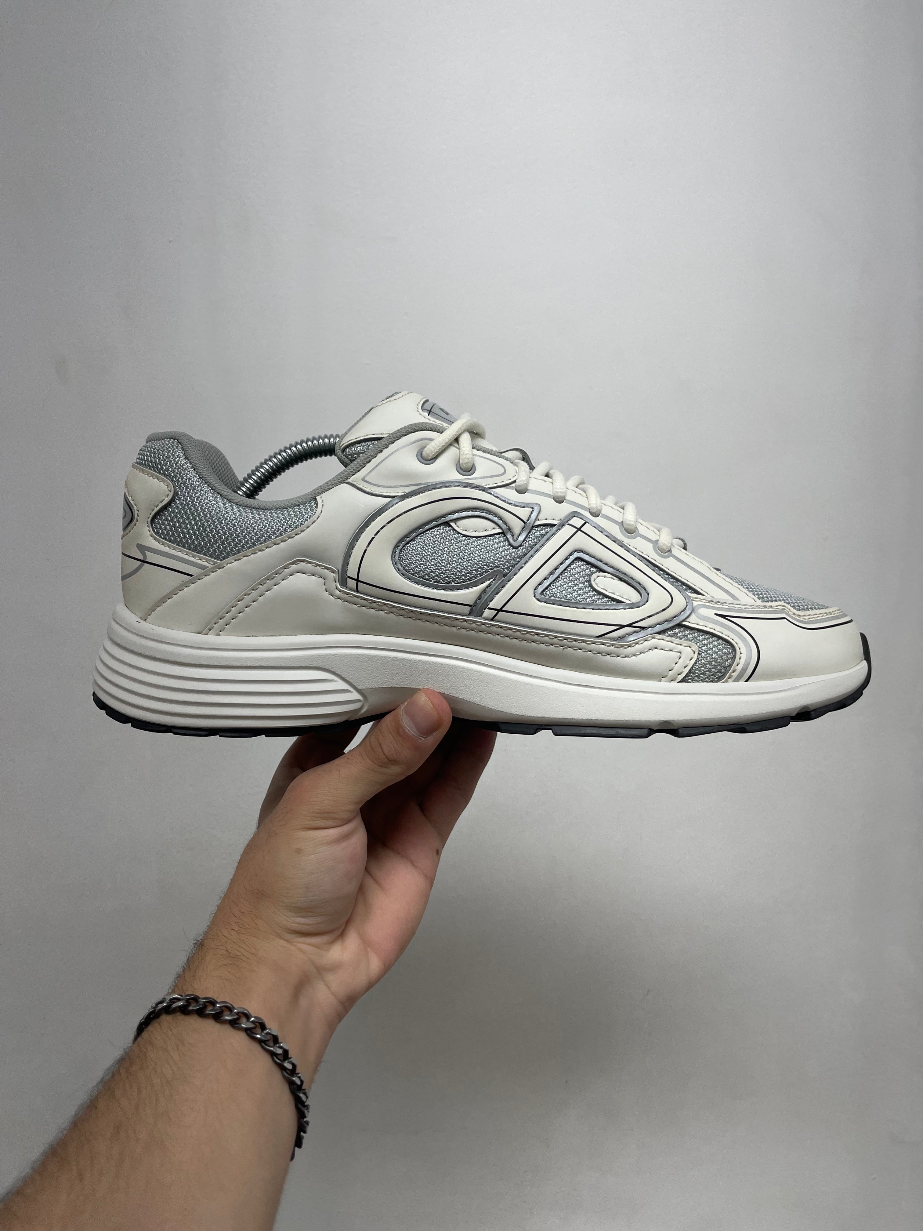 Dior White Grey B30 Sneakers