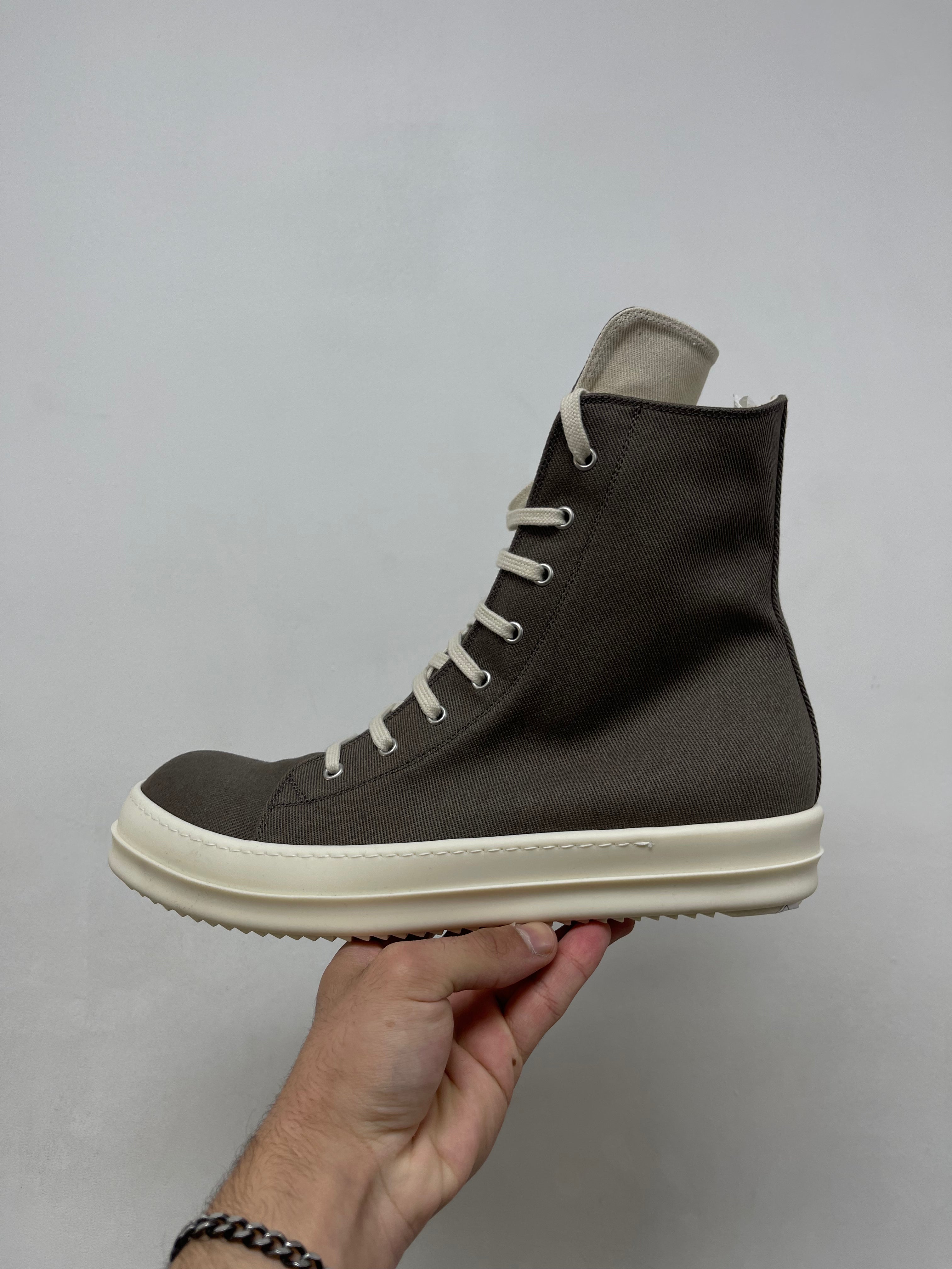 Rick Owens Dark Dust & Milk DRKSHDW Vegan Sneakers