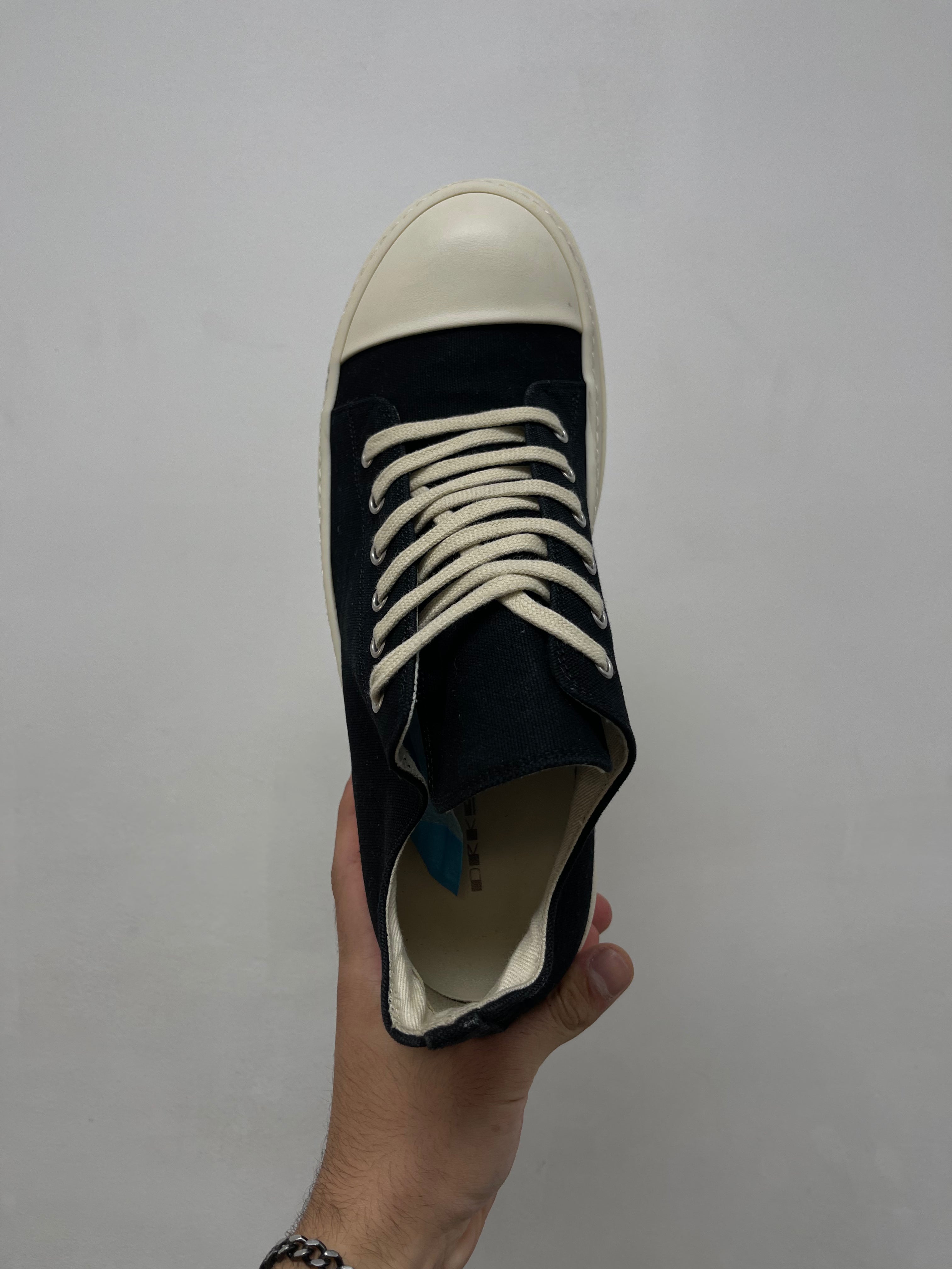 Rick Owens Black DRKSHDW Ramone Low Sneakers