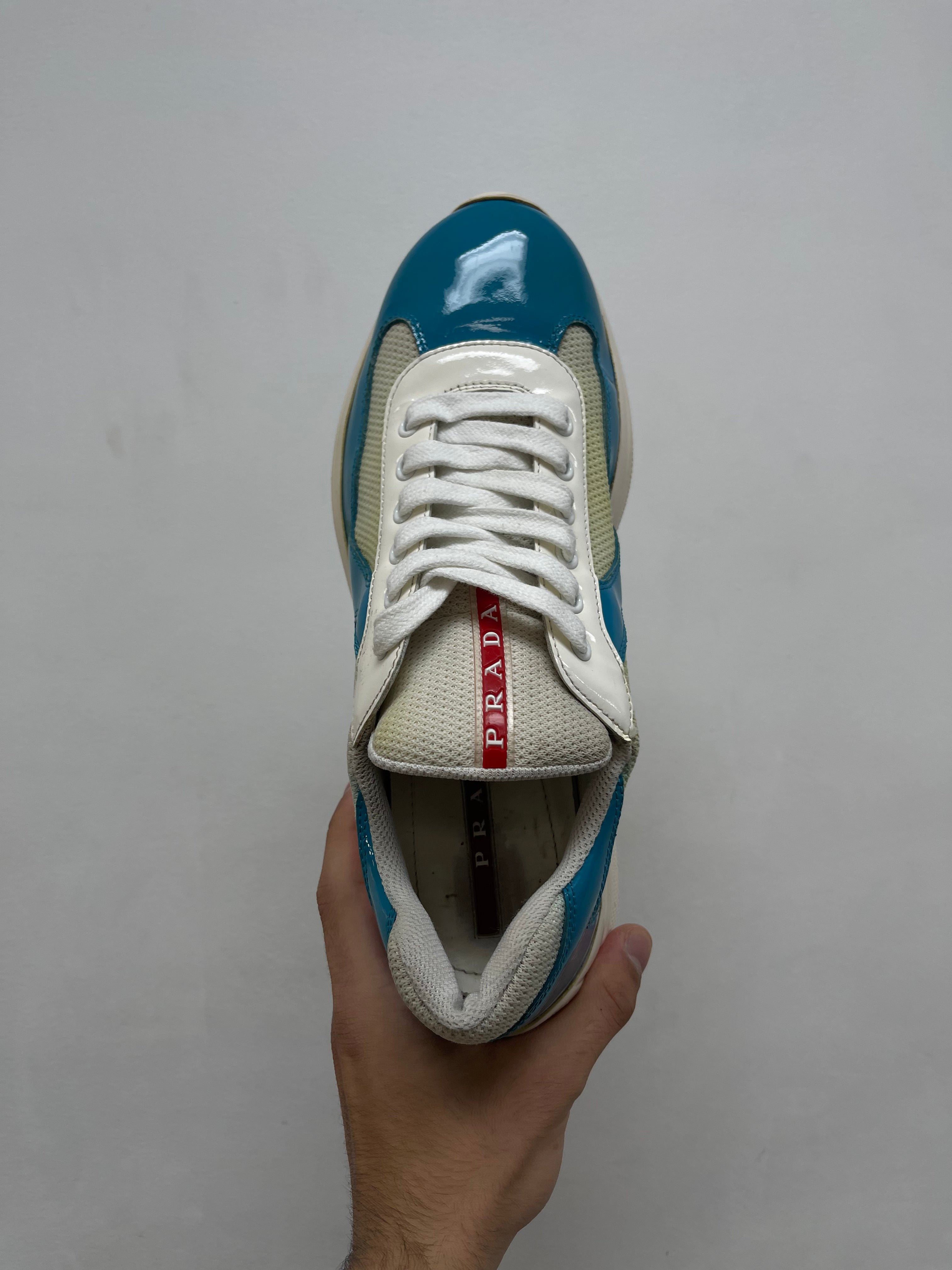 Prada Baby Blue Cups Sneakers