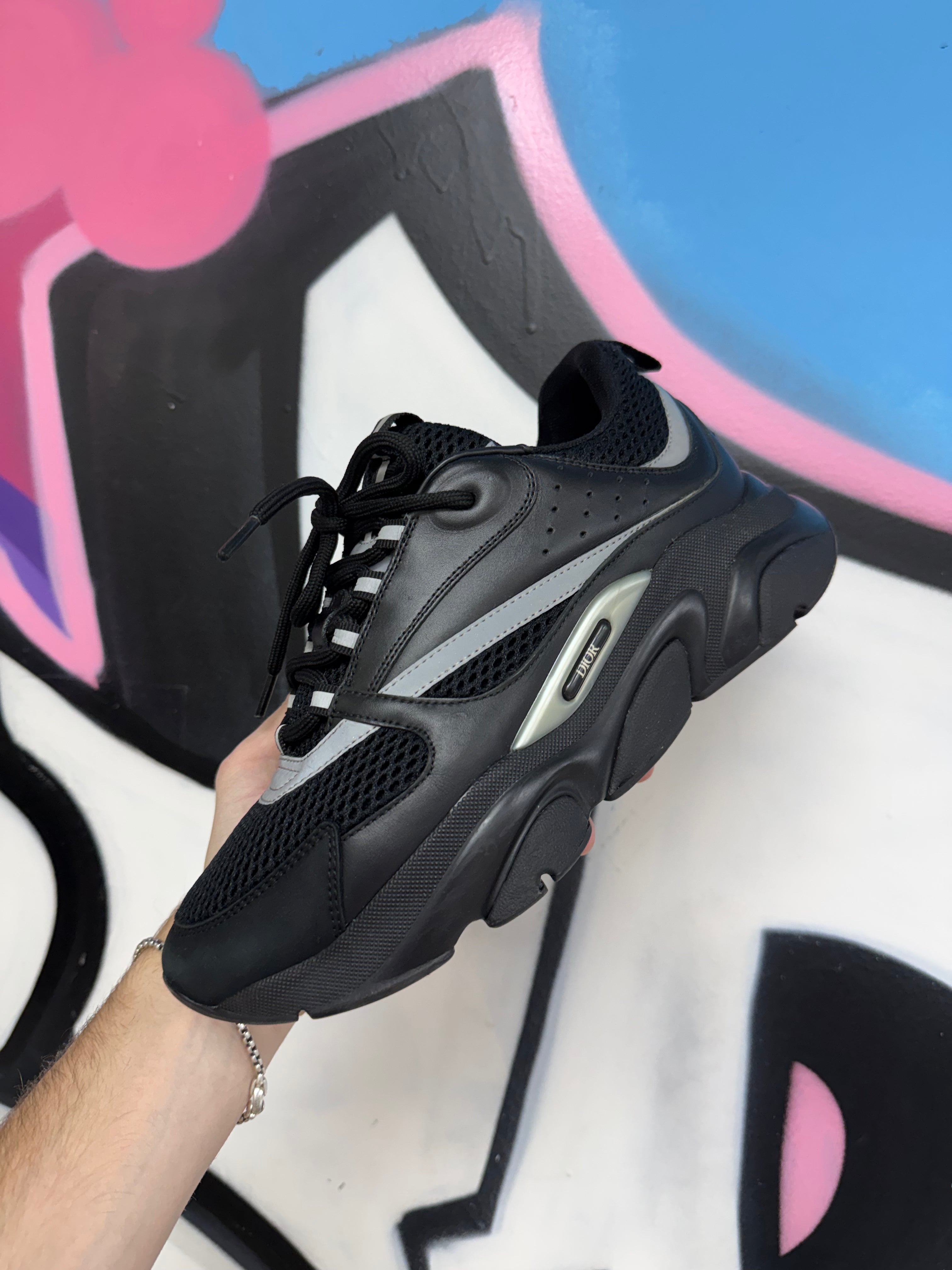 Dior B22 Triple Black Sneakers
