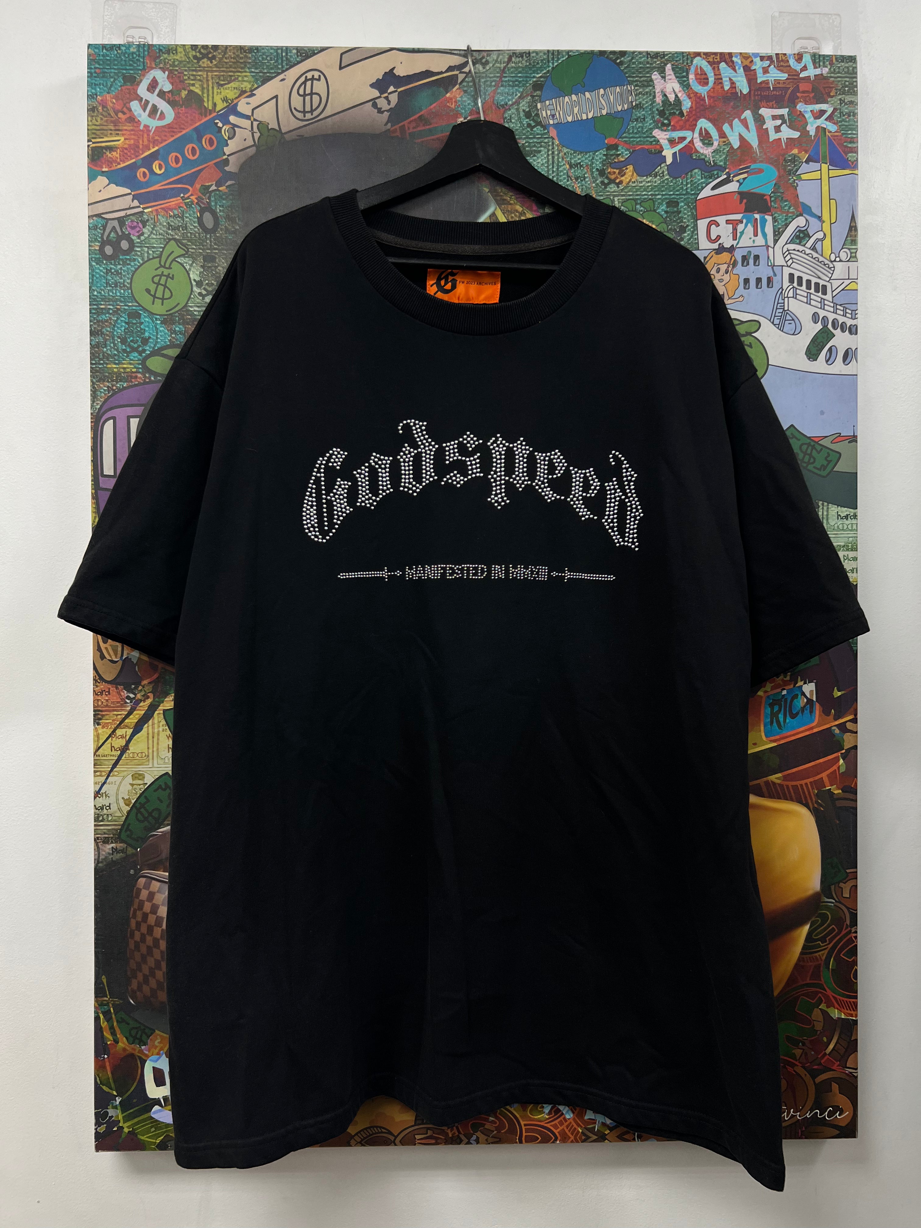 Godspeed Black Studded Logo Tee