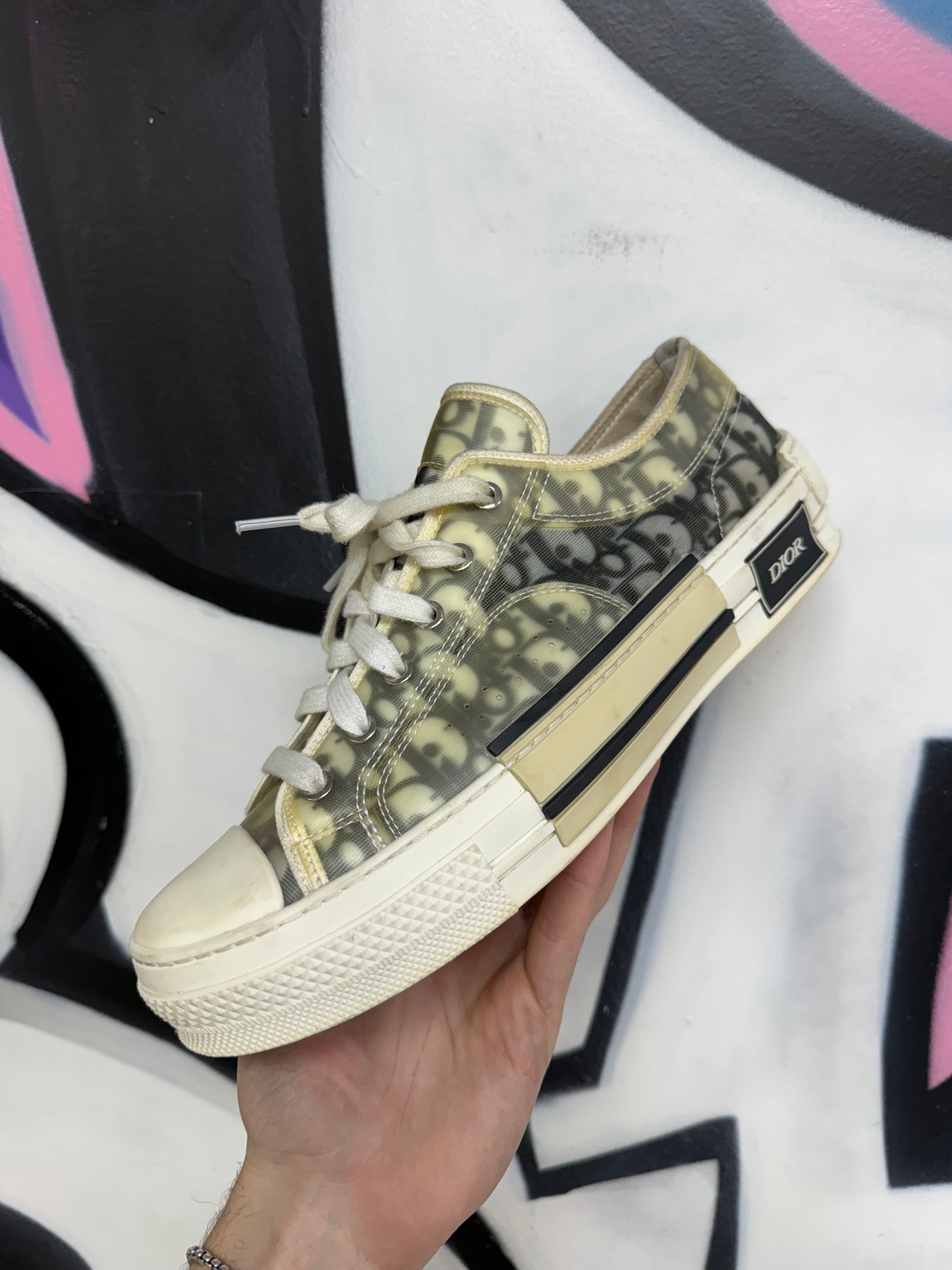 Dior B23 Low Monogram Sneakers