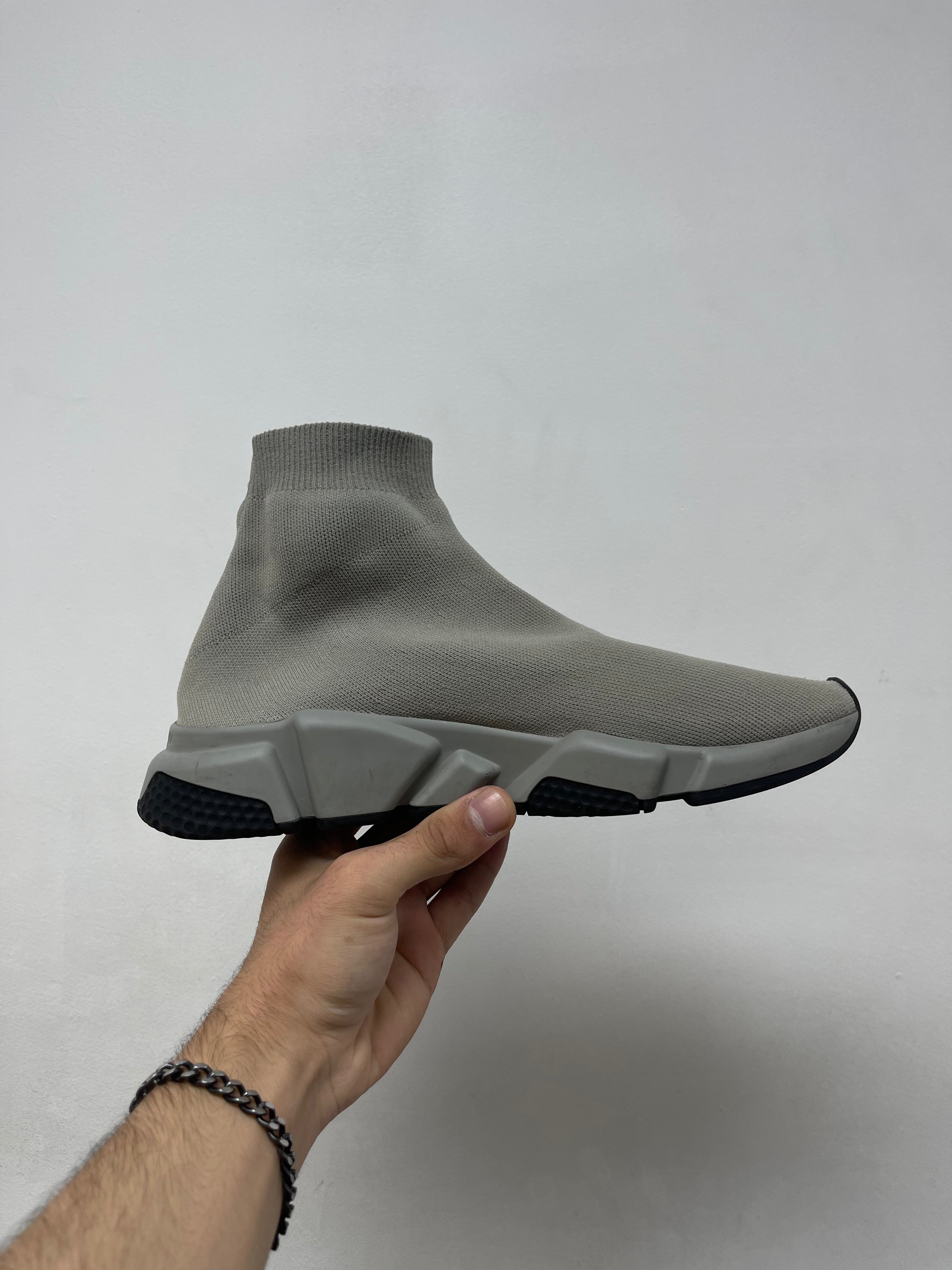 Balenciaga Grey Black Sock Sneaker