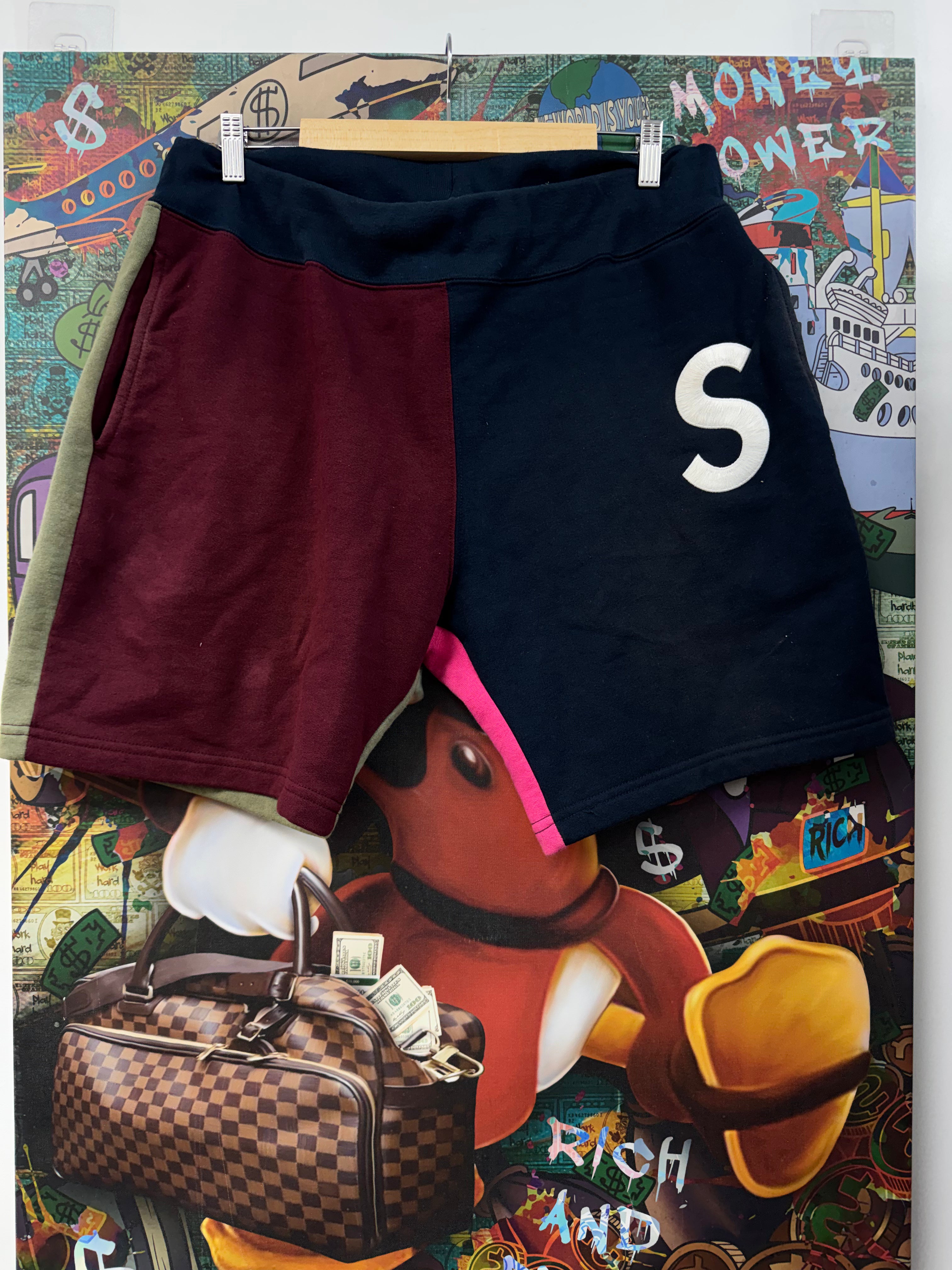 Supreme Navy Maroon Pink Olive Shorts