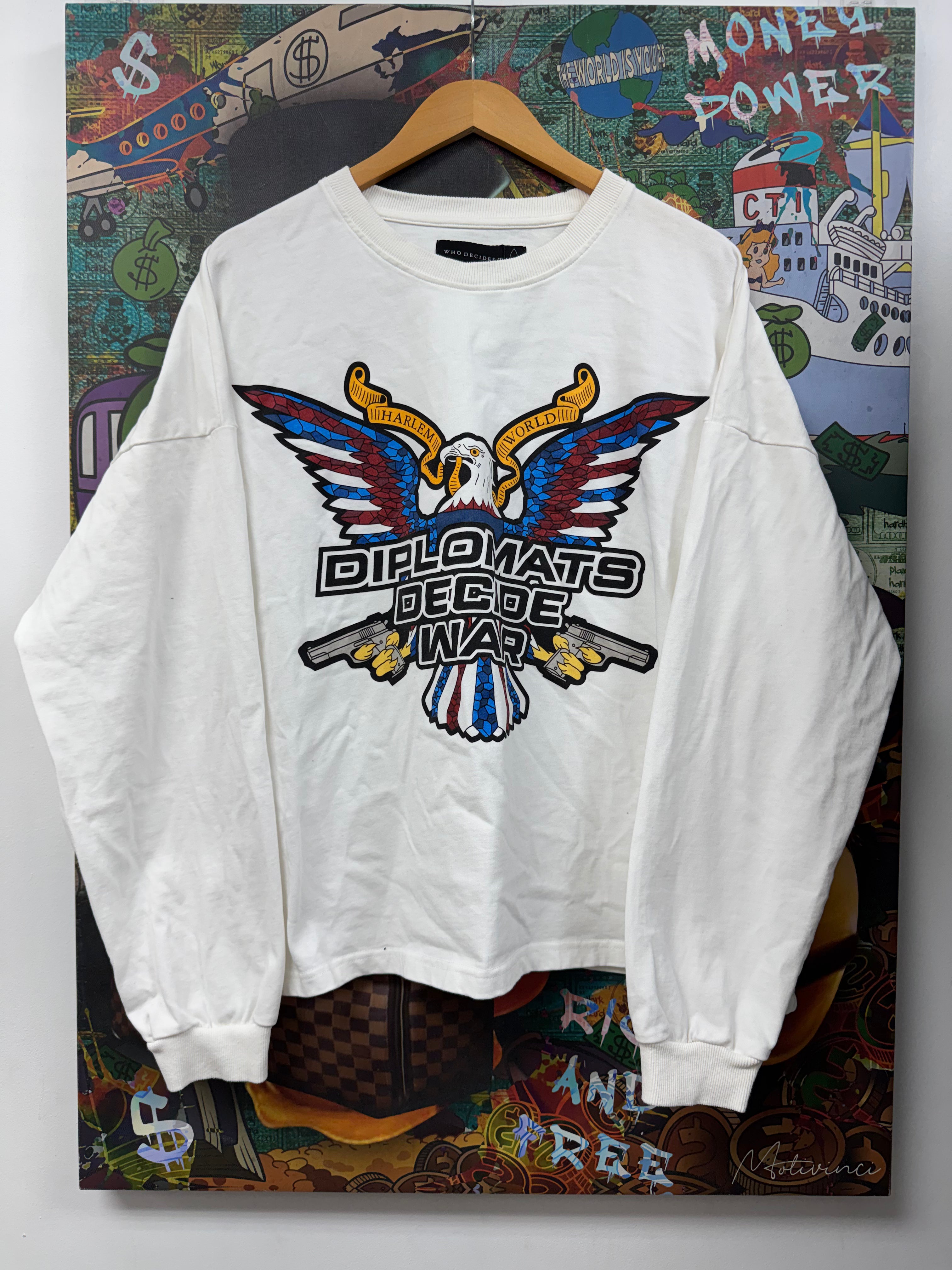 Who Decides War White Diplomats Long Sleeve
