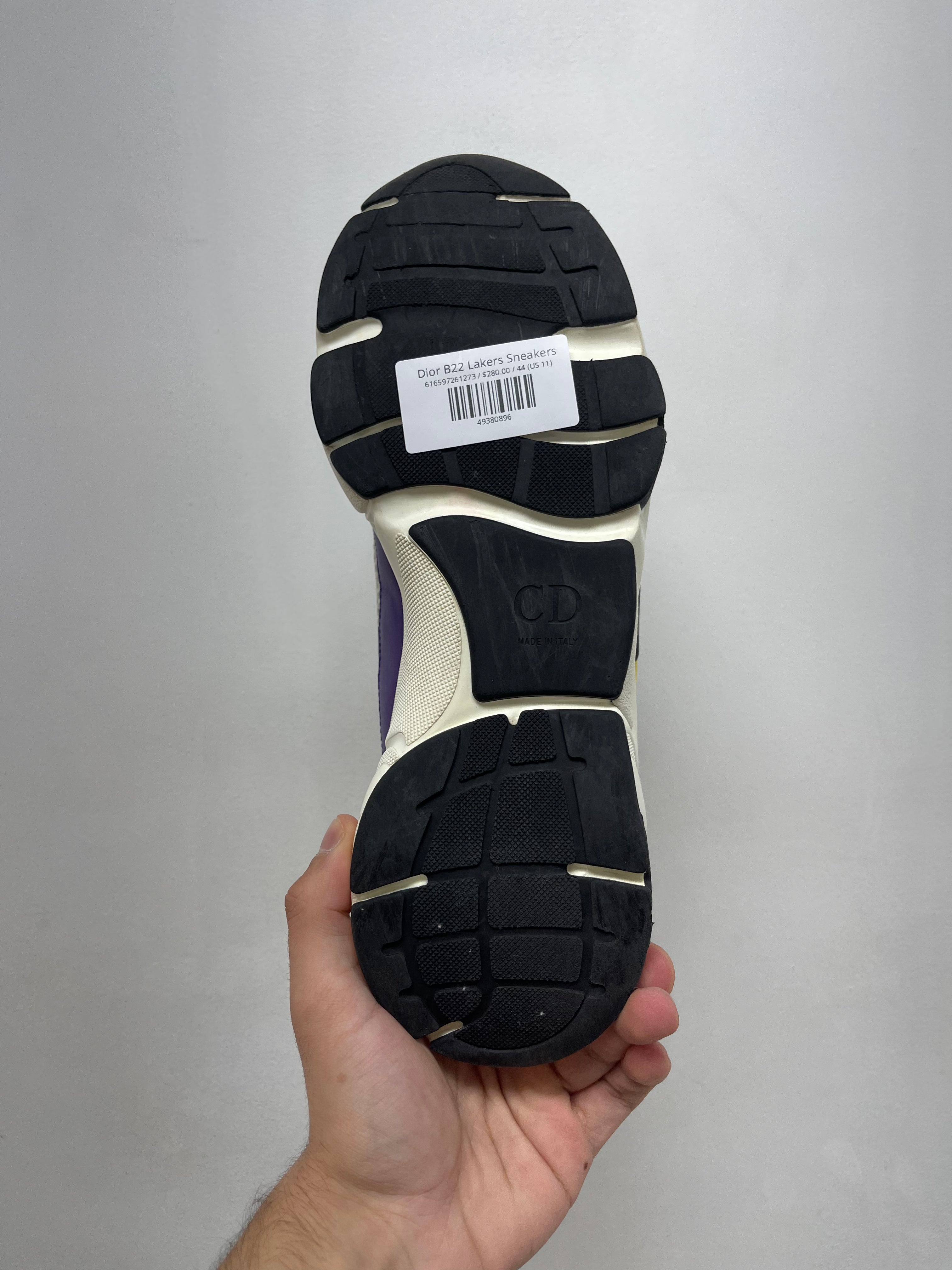 Dior B22 Lakers Sneakers