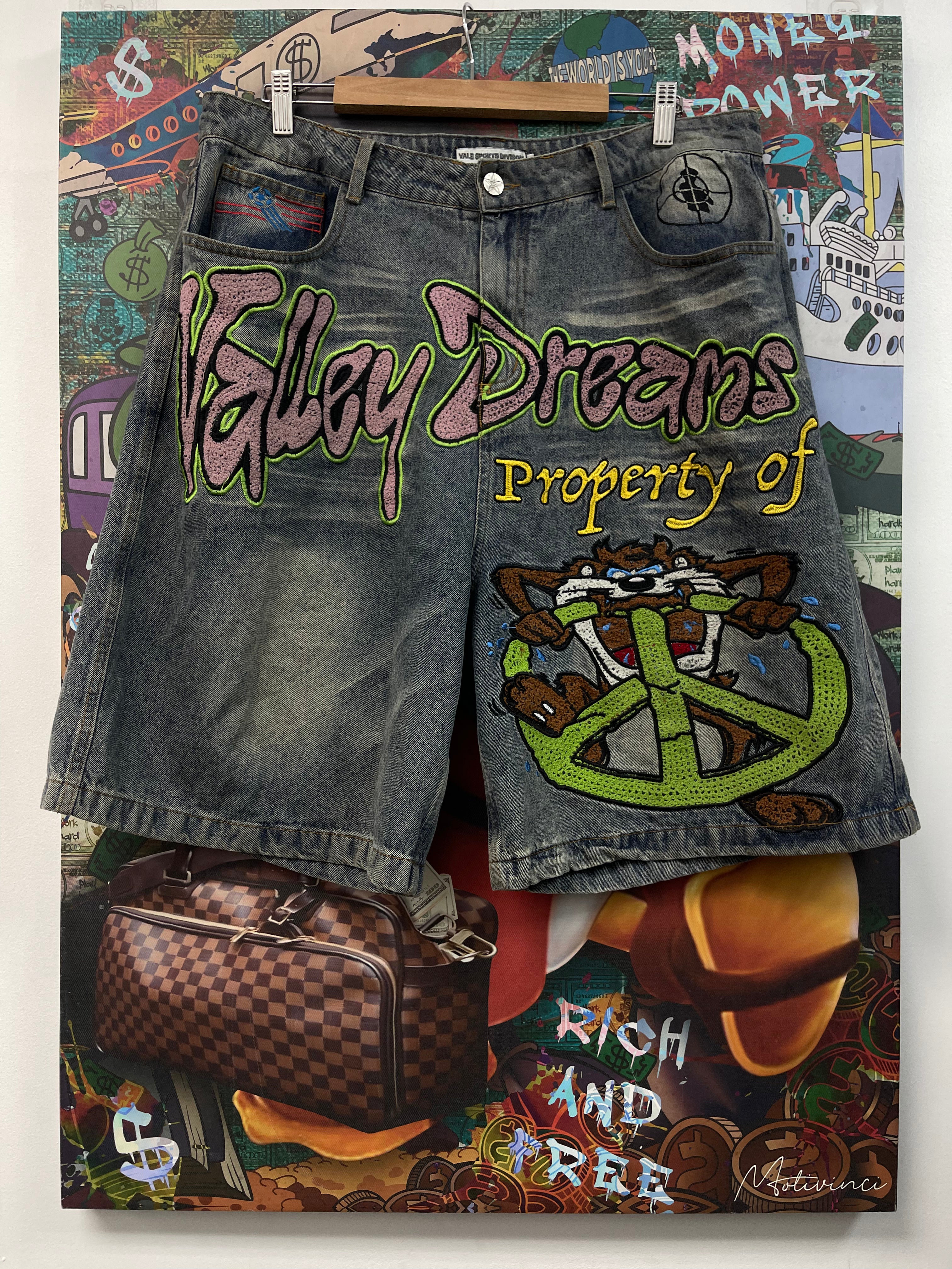 Vale Property Of Vale Denim Shorts