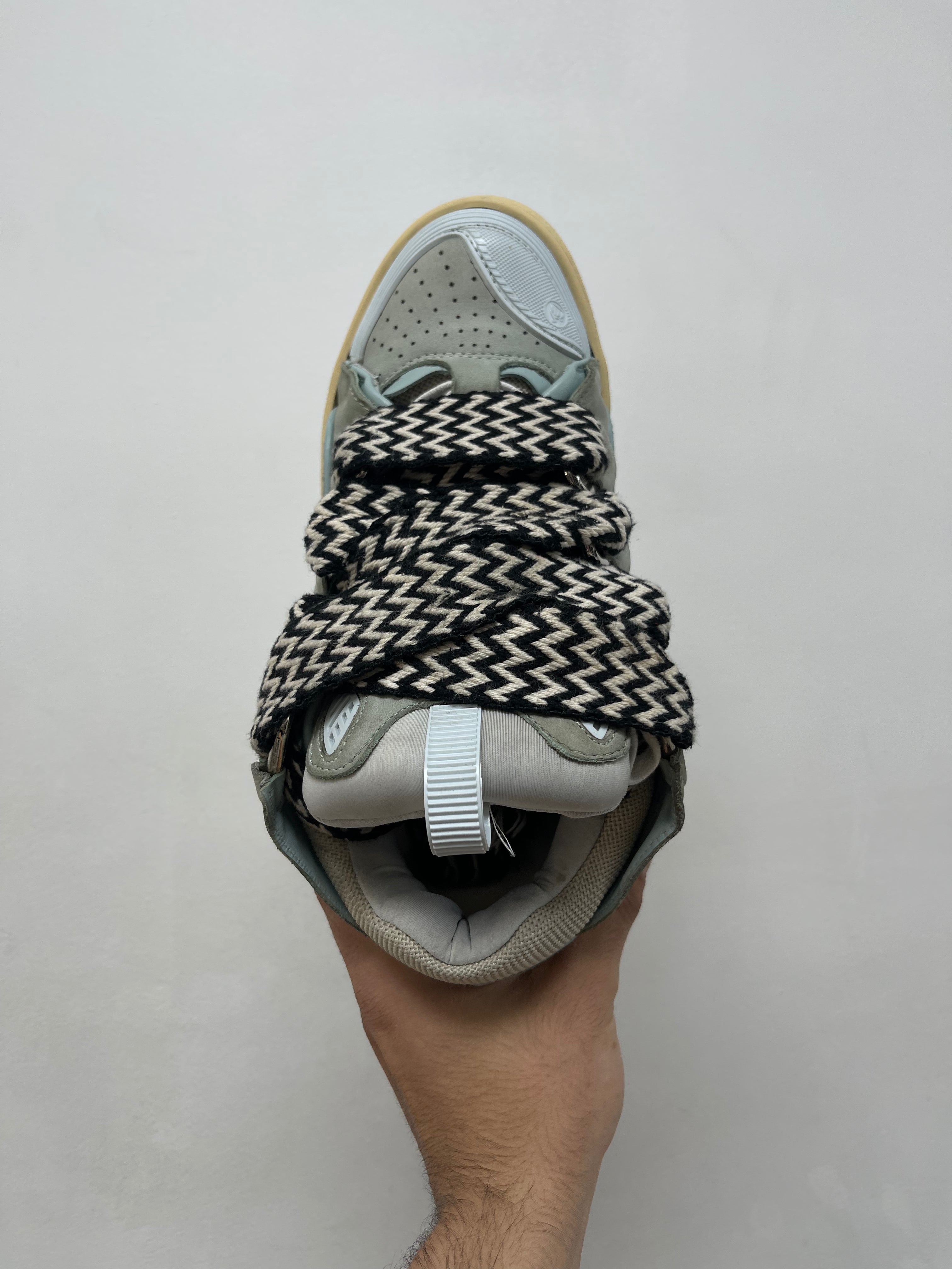 Lanvin Blue Curb Sneakers