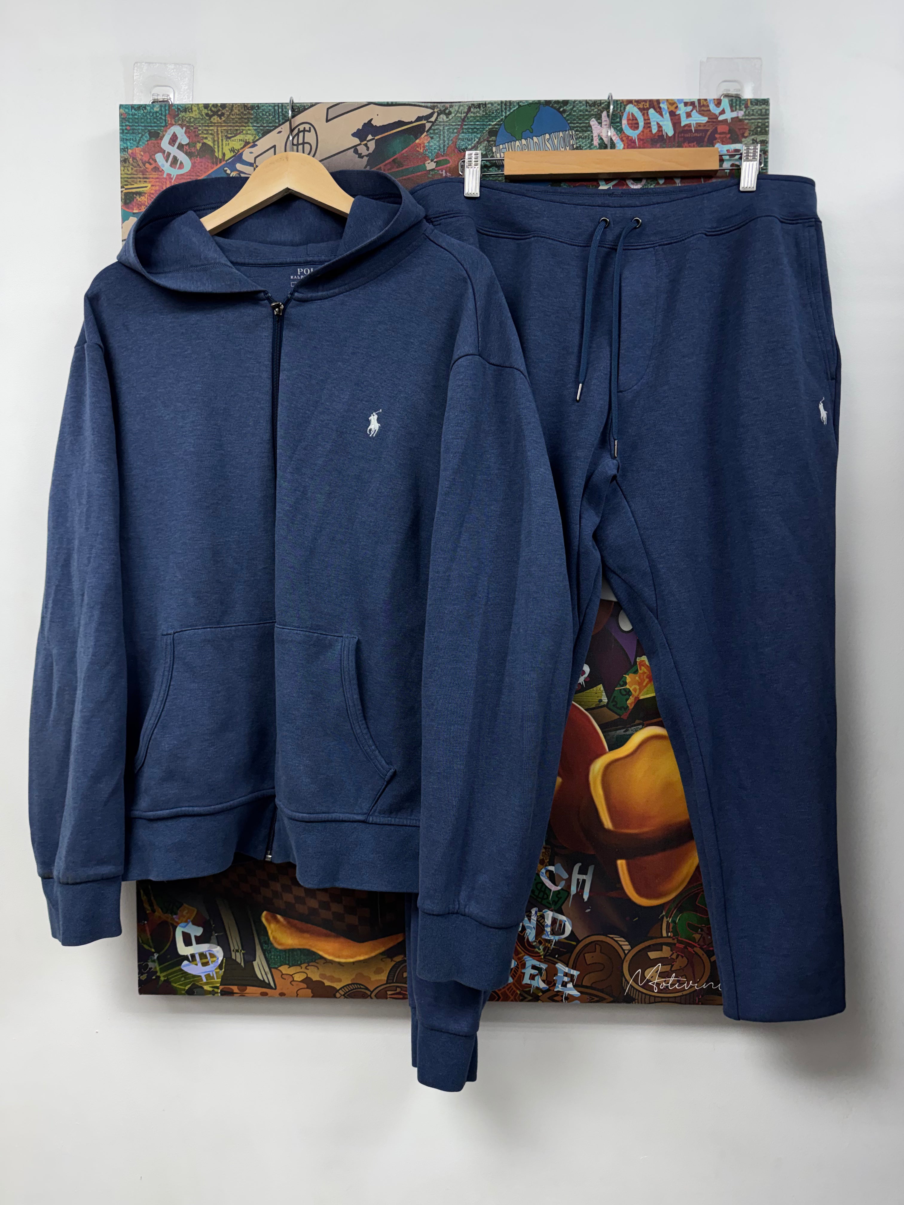 Polo Powder Blue Sweatsuit