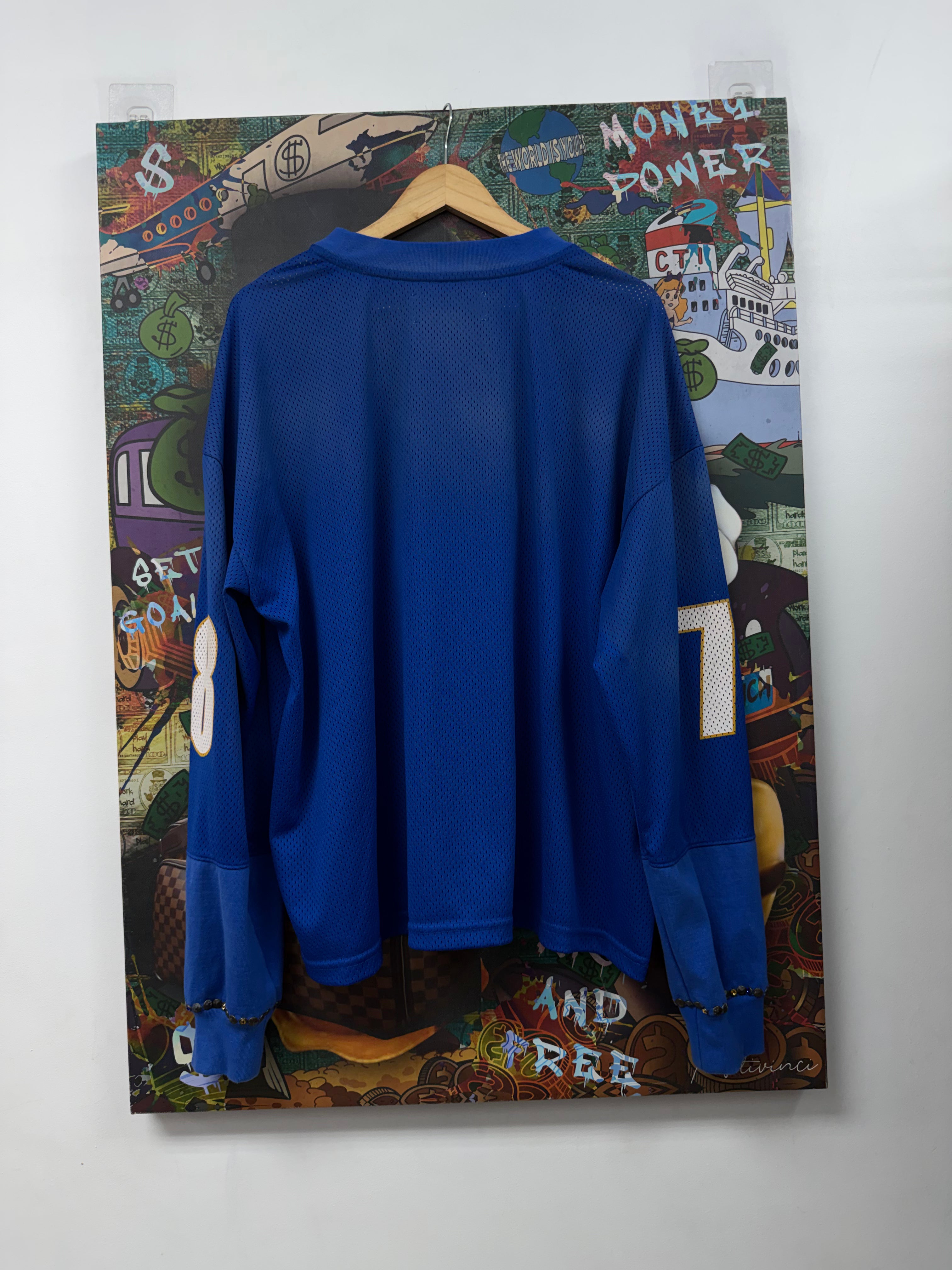 Satoshi Nakamoto Blue Yellow Jersey