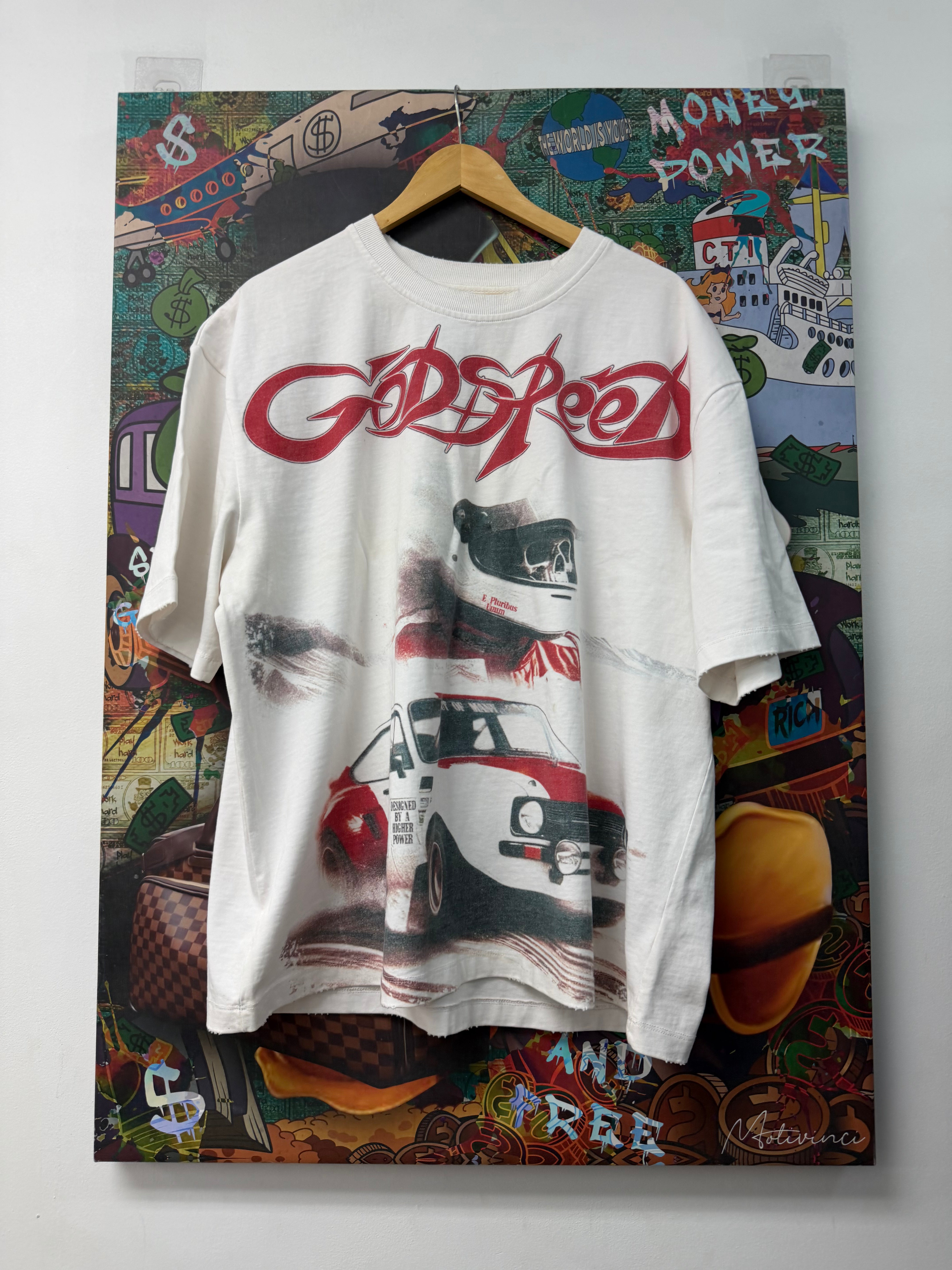 Godspeed White Abu Dabi Tee