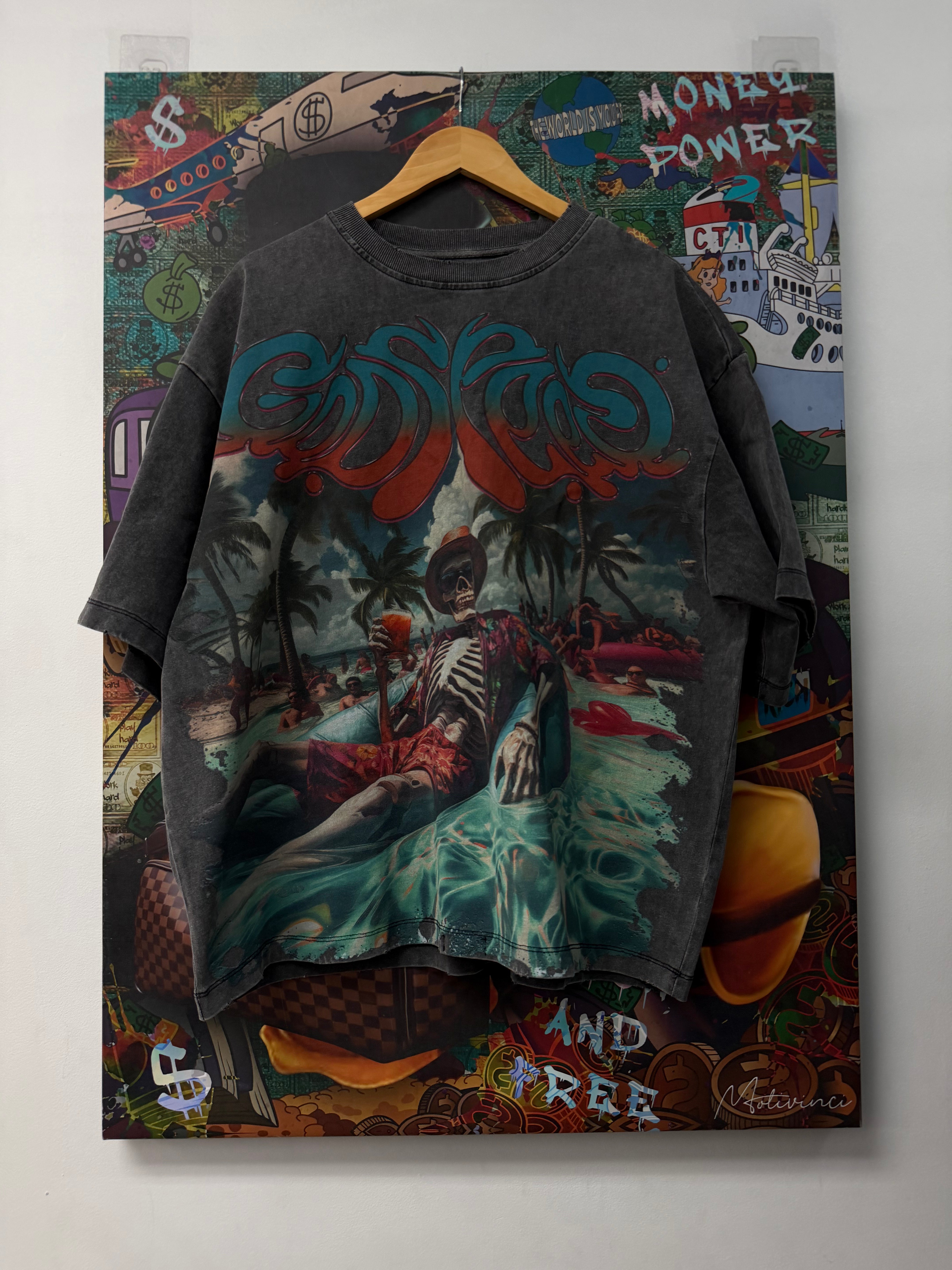 Godspeed Grey Pool Party Tee