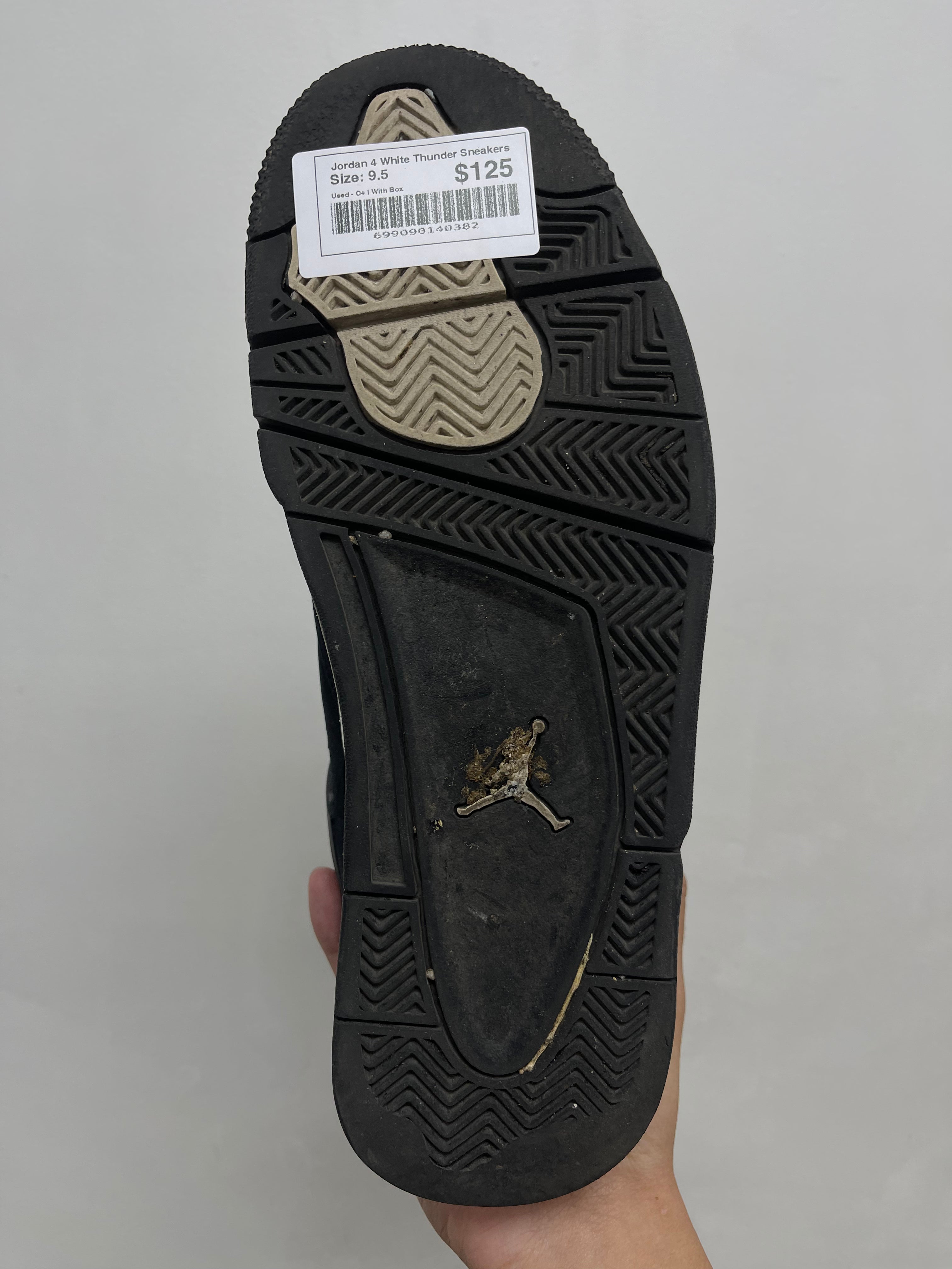 Jordan 4 White Thunder Sneakers