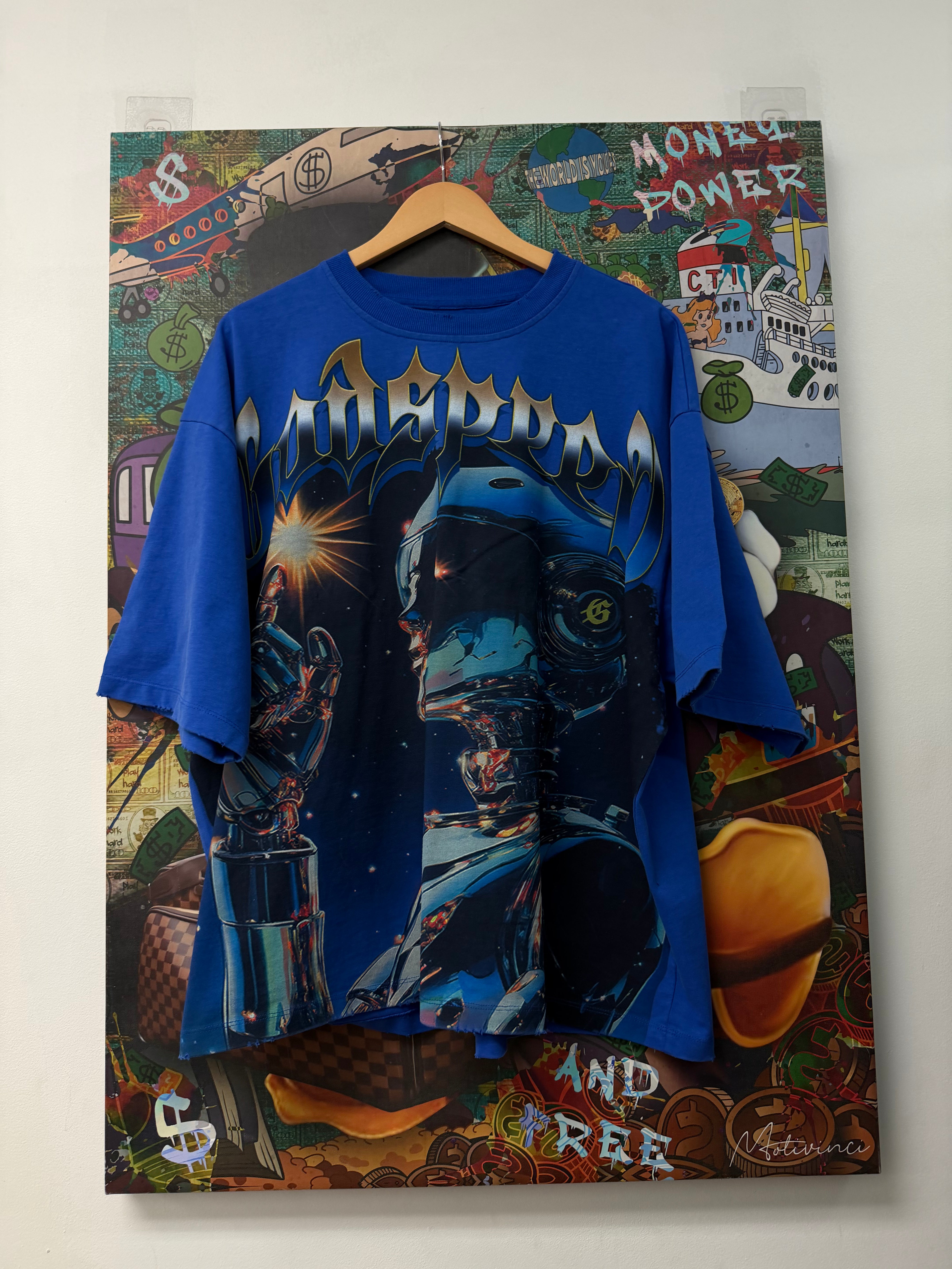 Godspeed Blue Sputnik Moment Tee