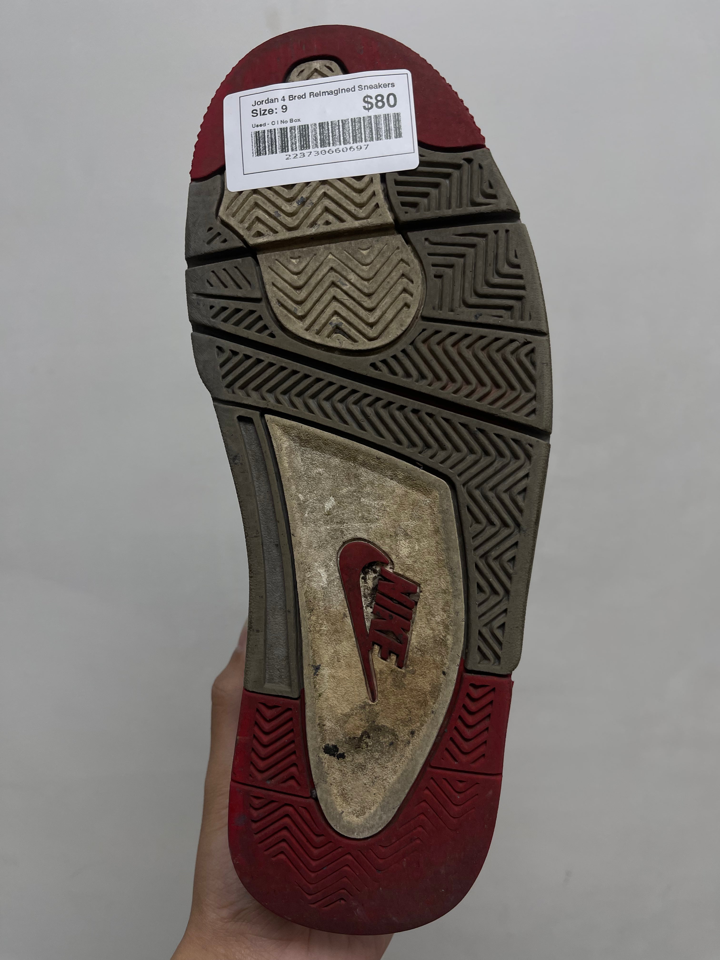 Jordan 4 Bred Reimagined Sneakers