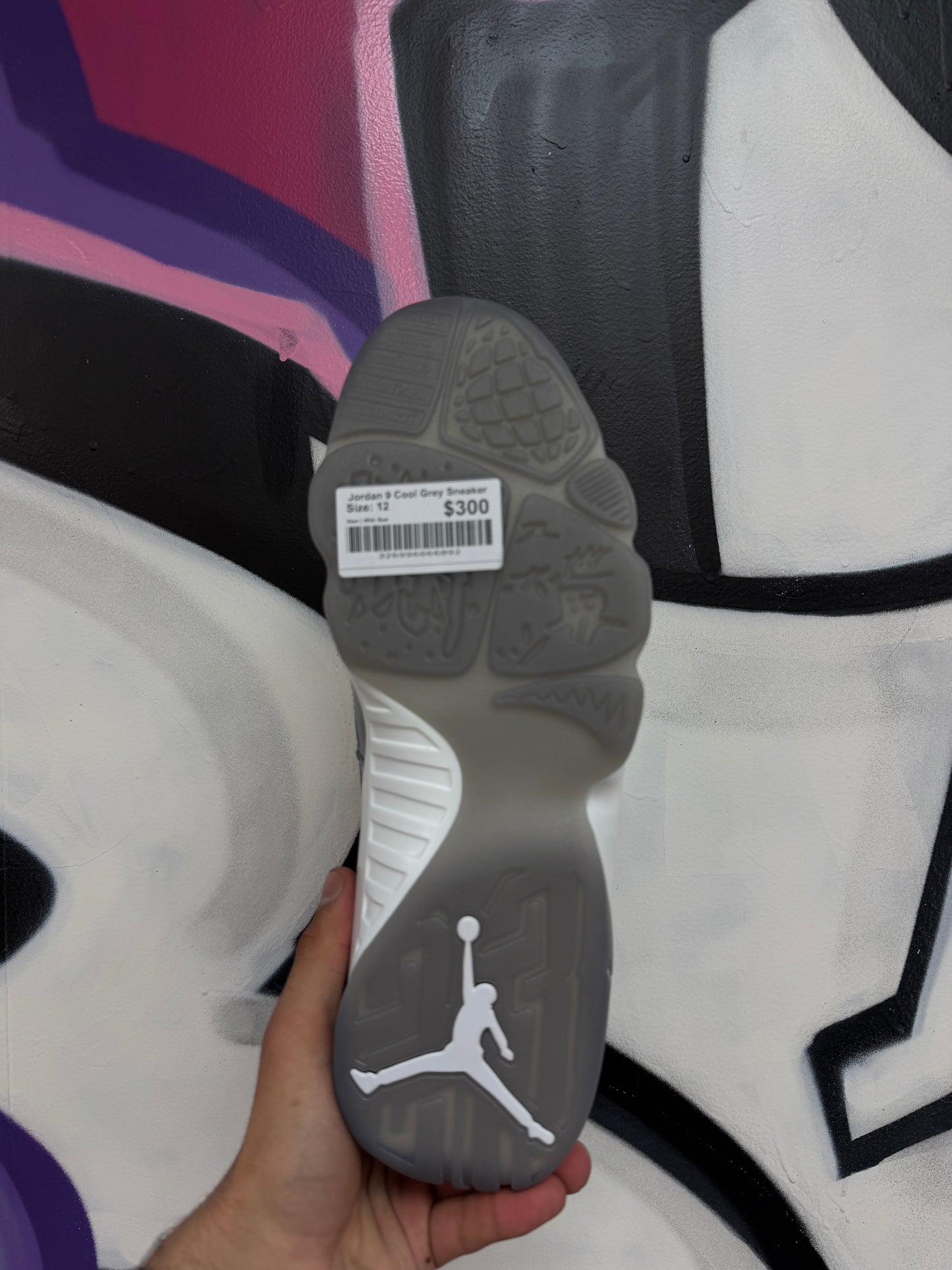 Jordan 9 Cool Grey Sneaker