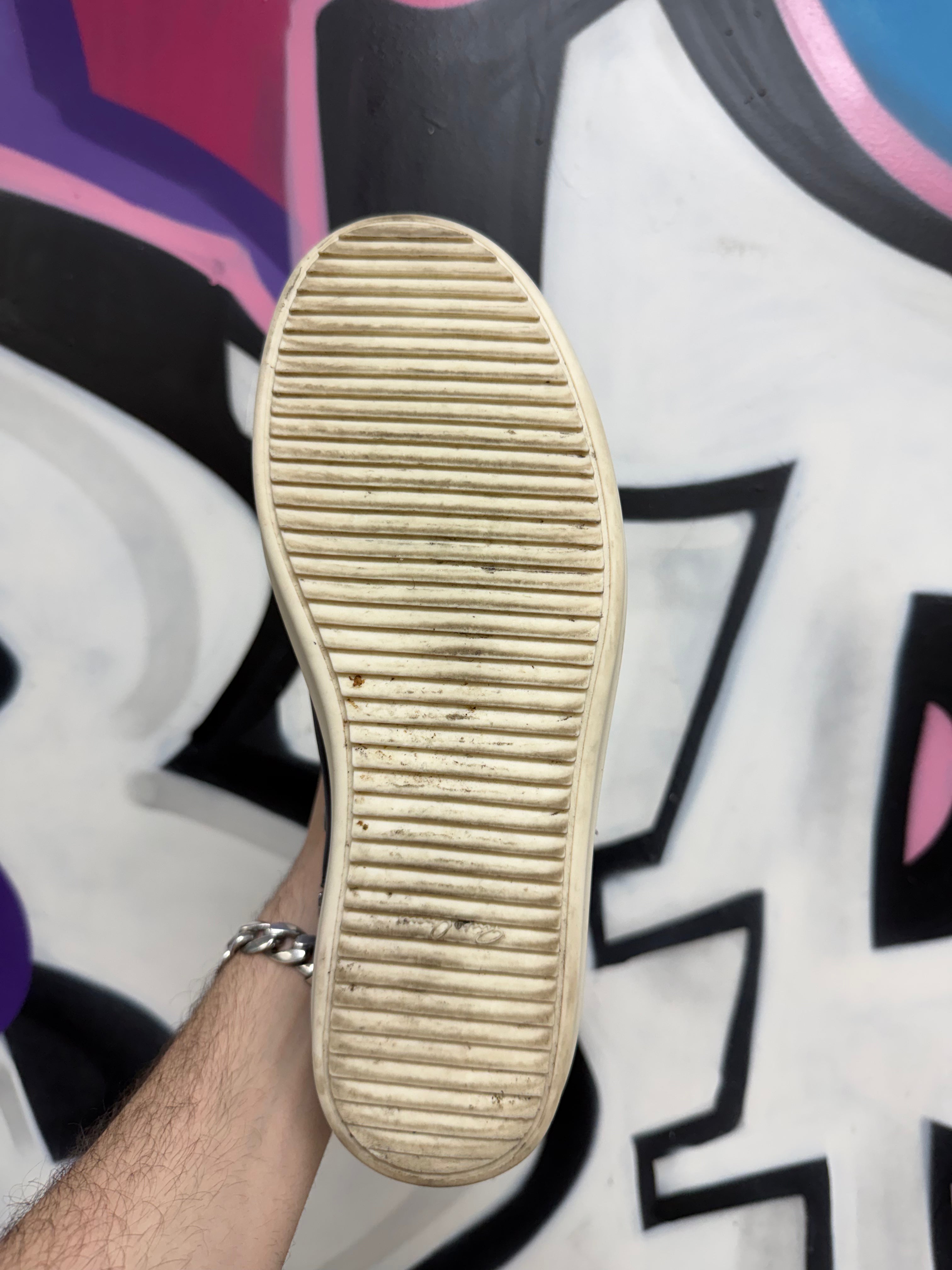 Rick Owens Black Mainline Ramone High Sneakers