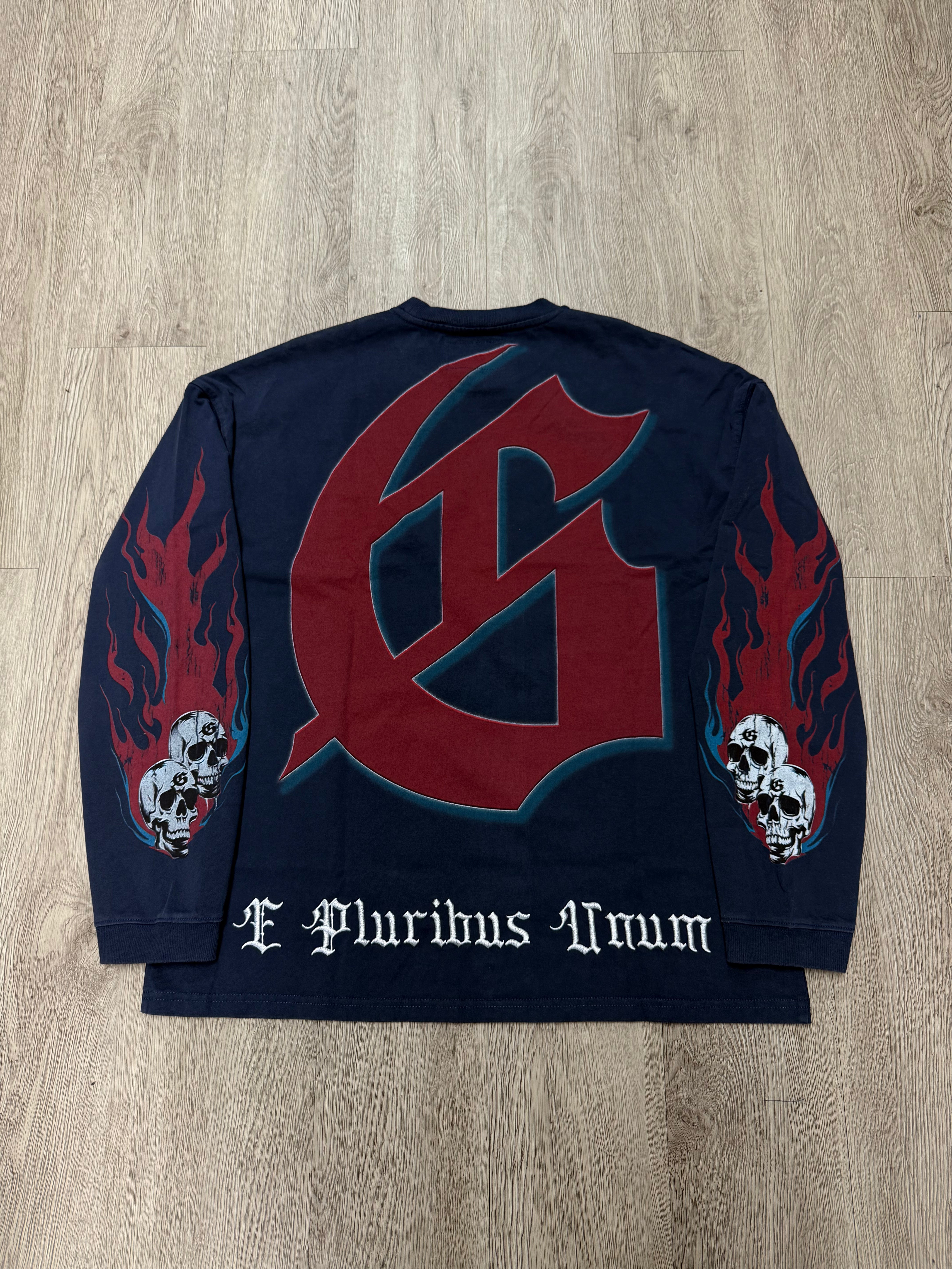 Godspeed "Checkmate" Navy Tee