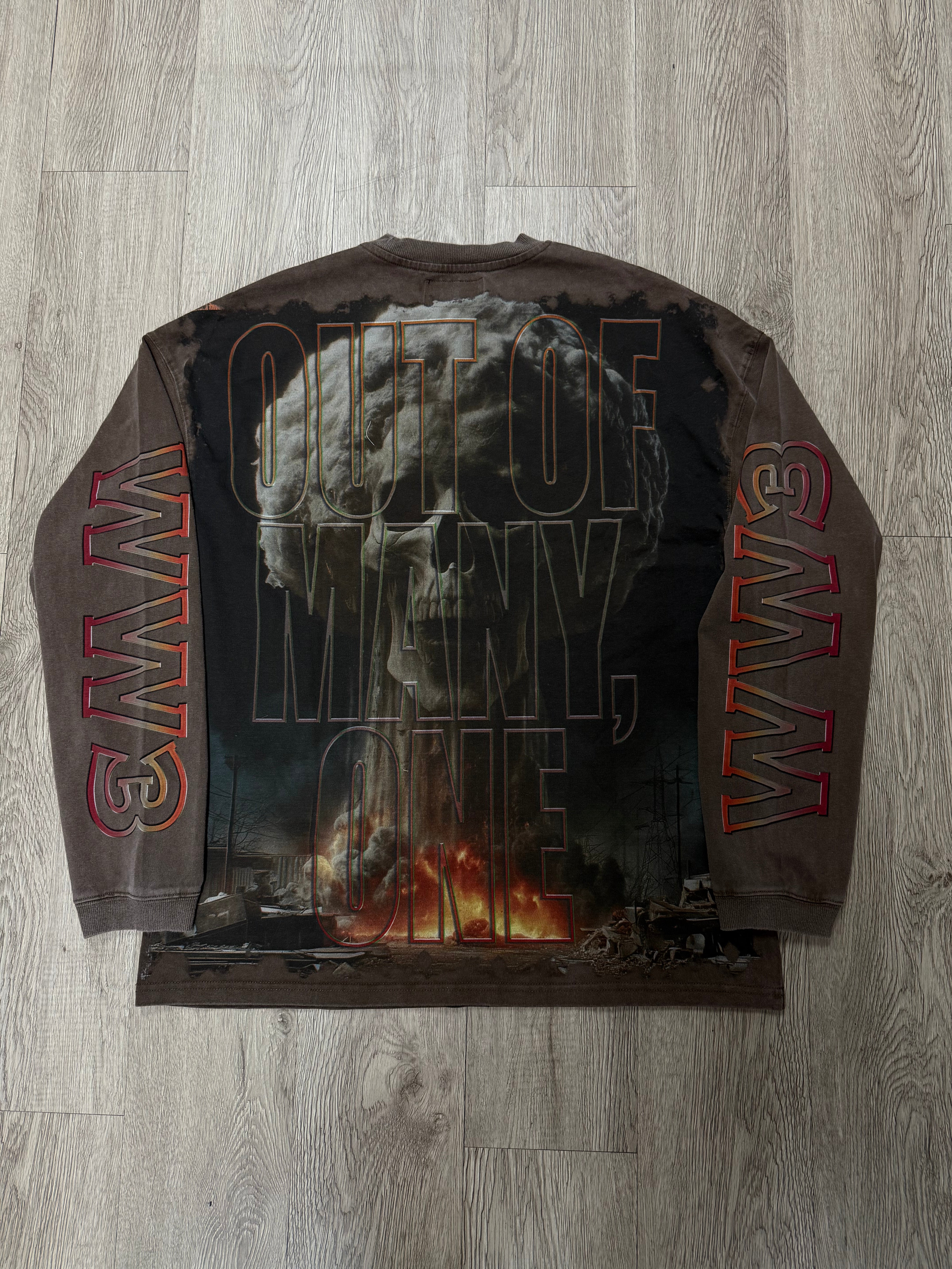 Godspeed "Code Red" Mocha Wash Tee