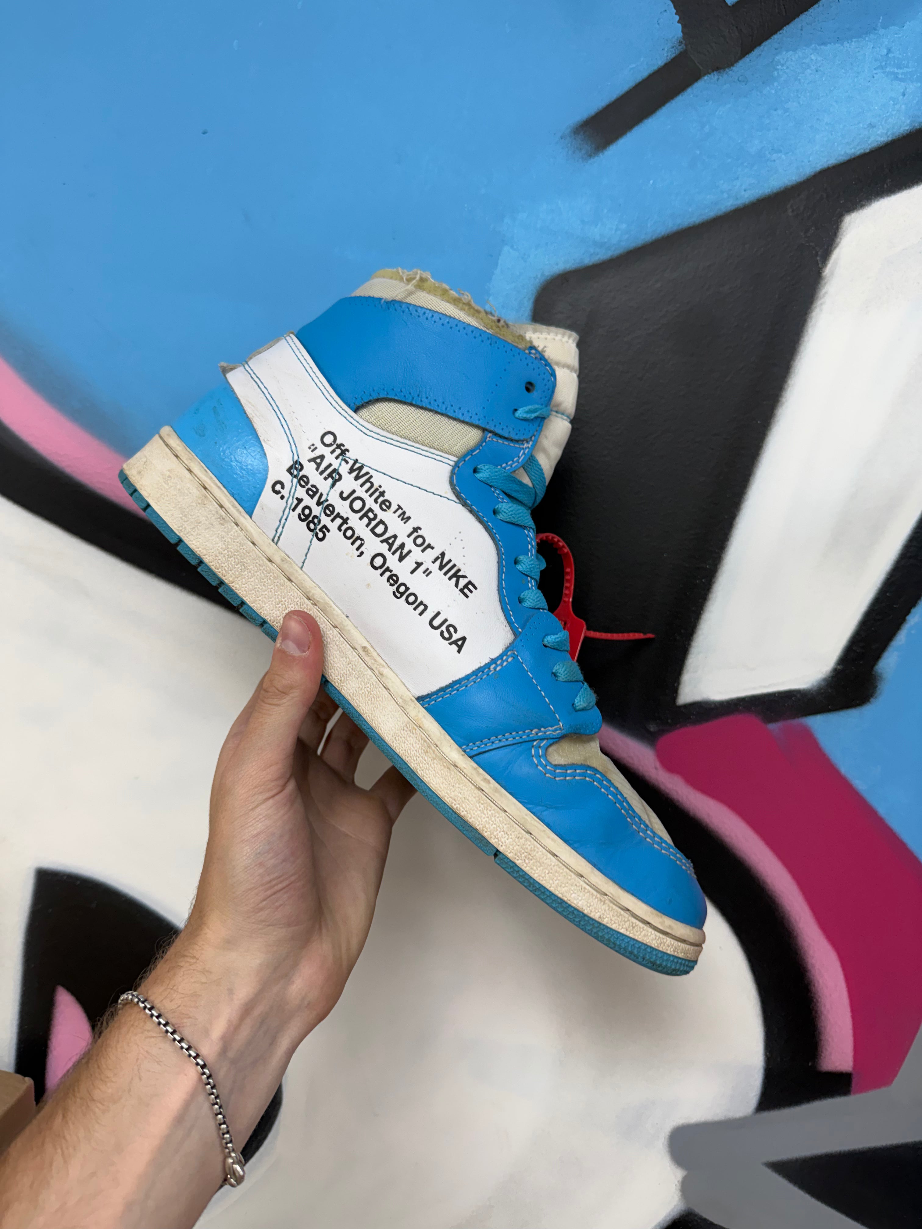 Nike Off White University Blue Sneakers