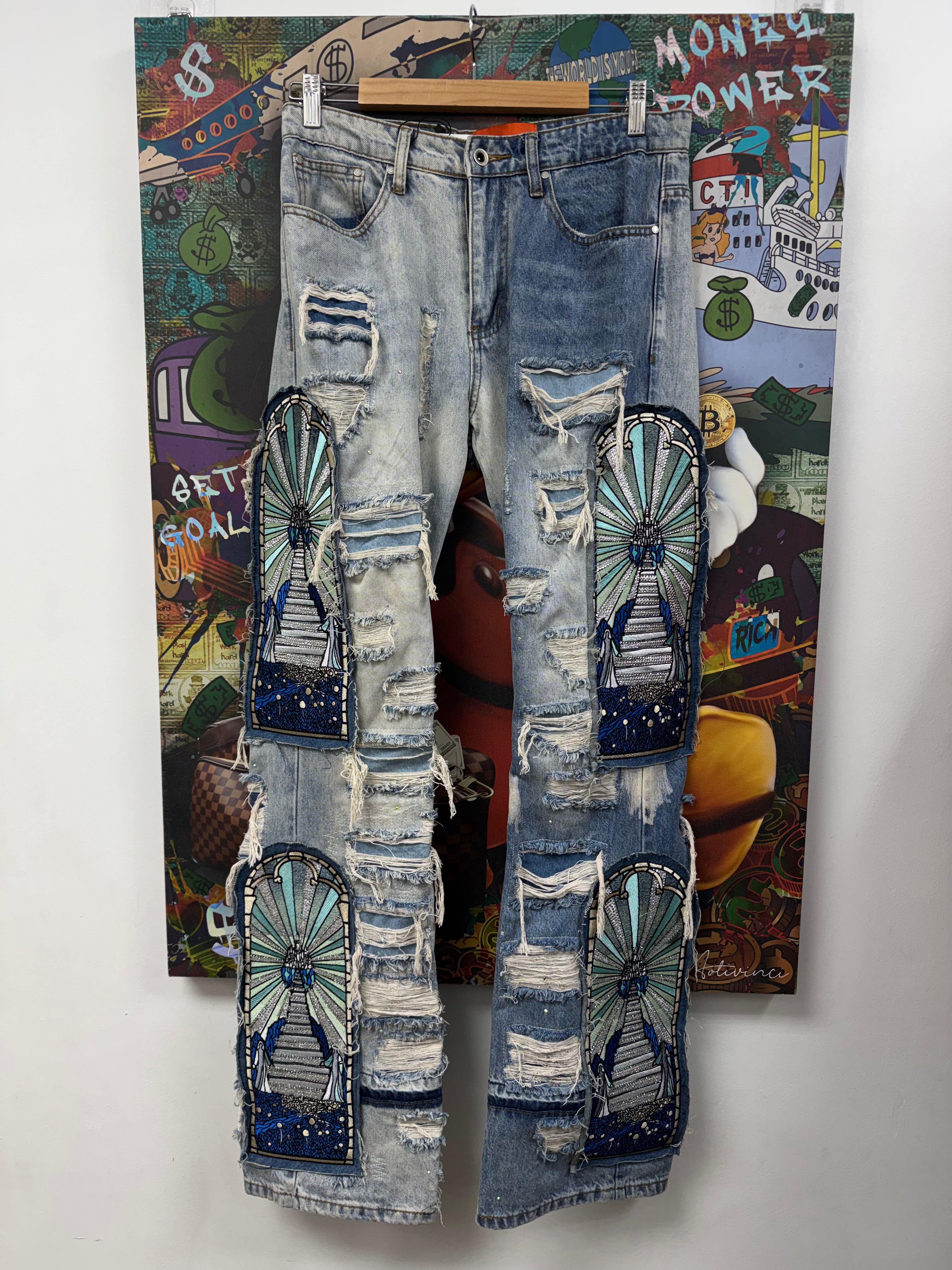Who Decides War Light Wash Final Destination Jeans