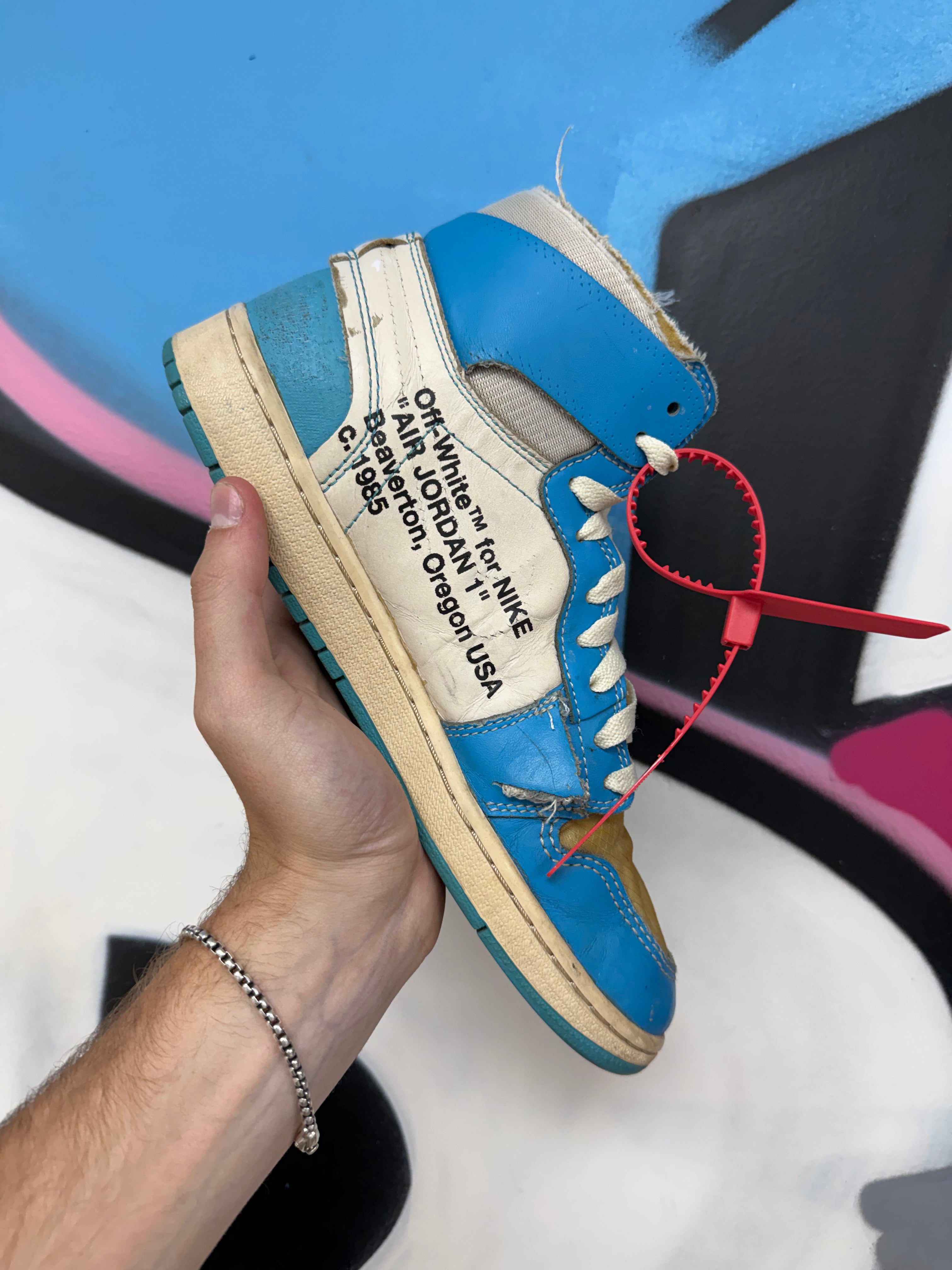 Nike Off White University Blue Sneakers