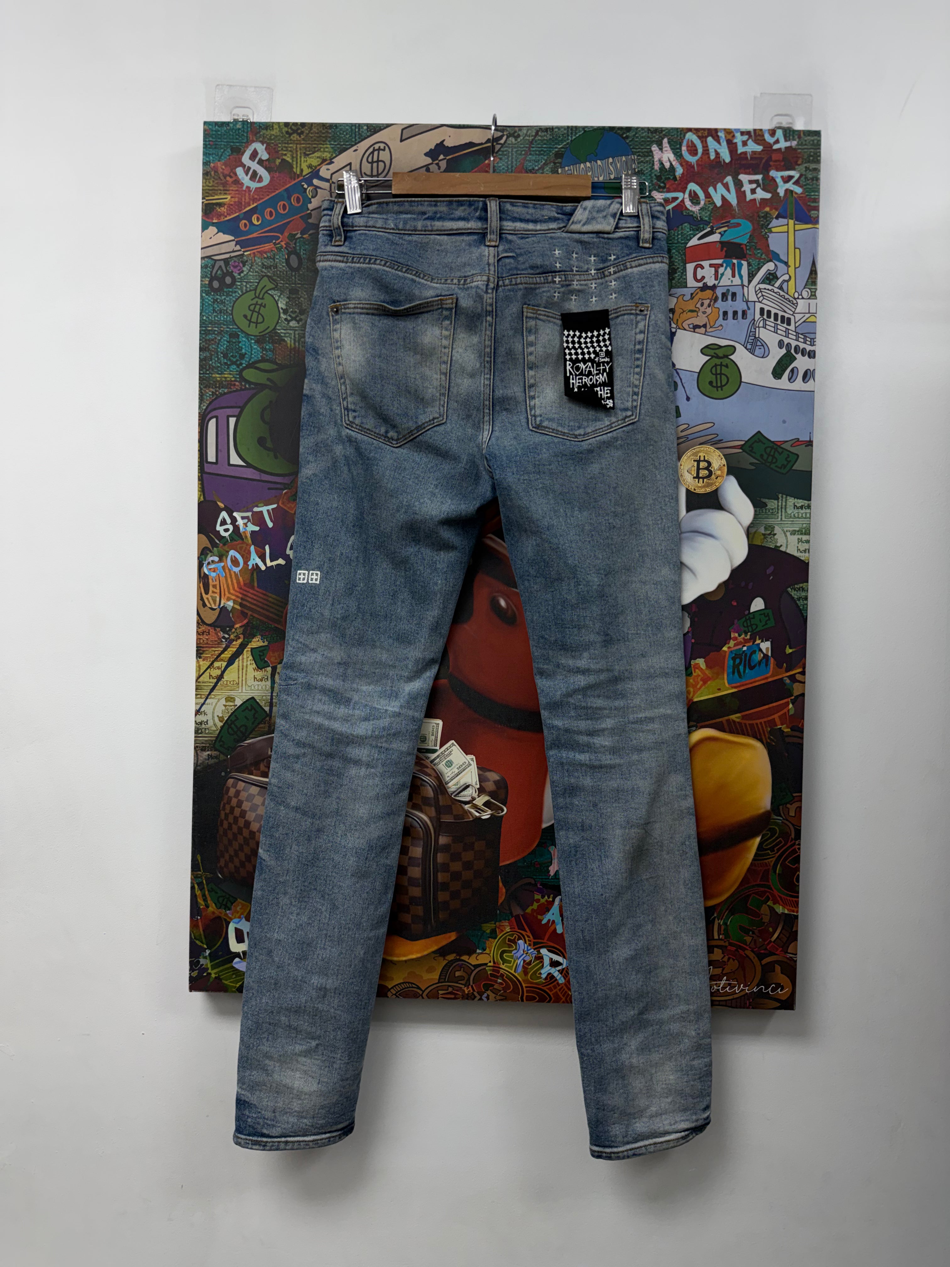 Ksubi Light Wash Plain Jeans