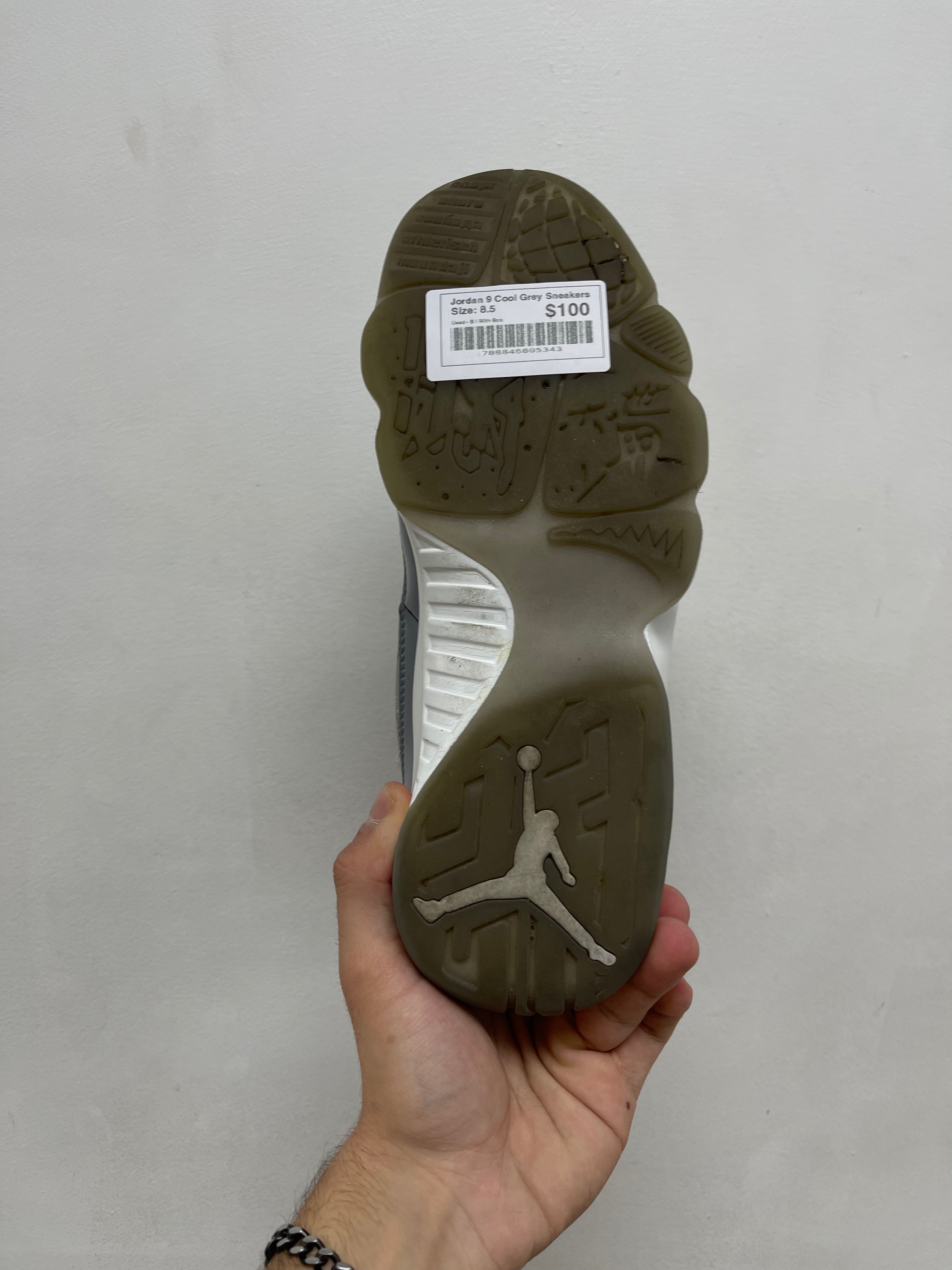 Jordan 9 Cool Grey Sneakers