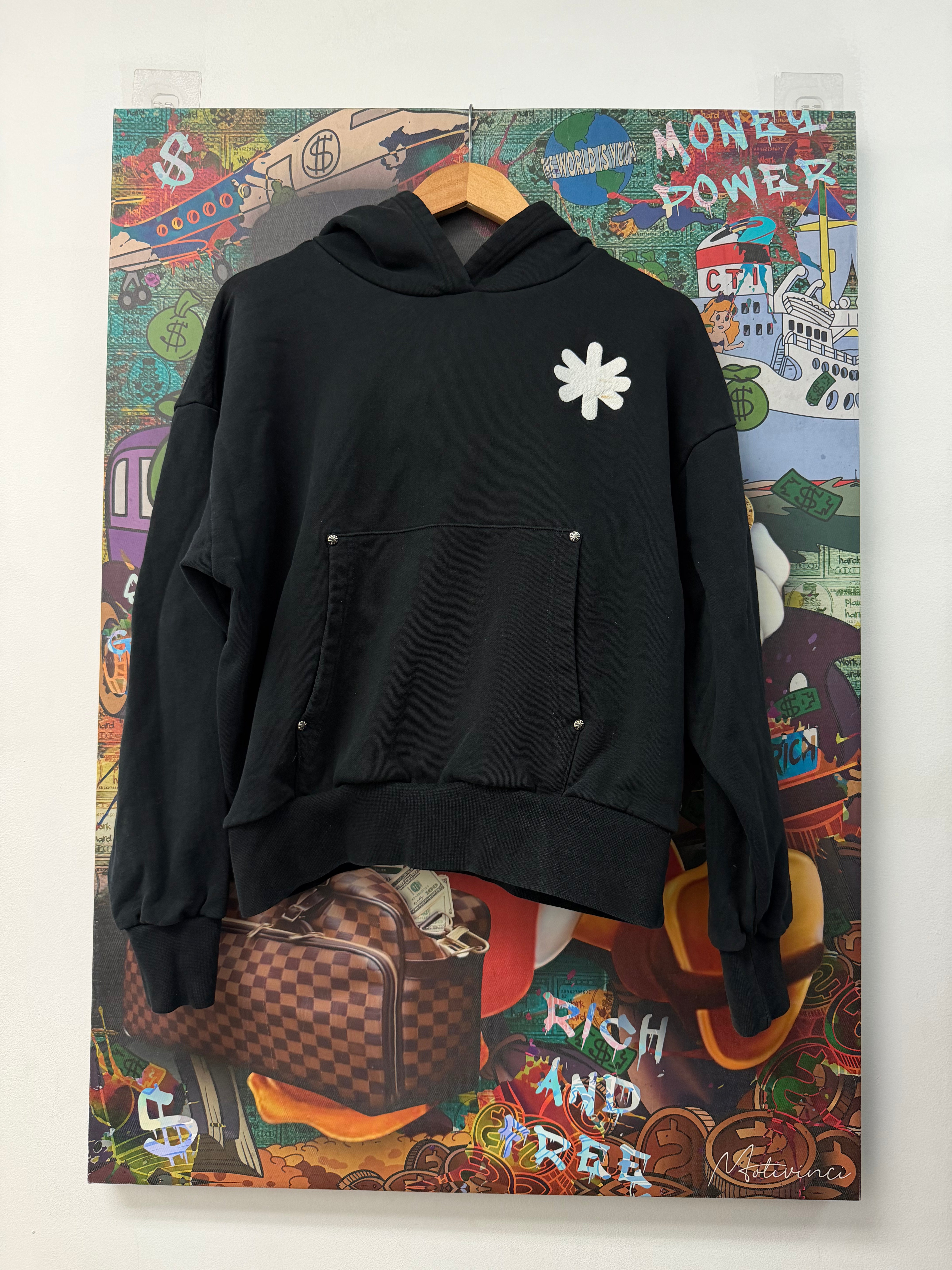 LOST SHDWS Black Single Layer Hoodie