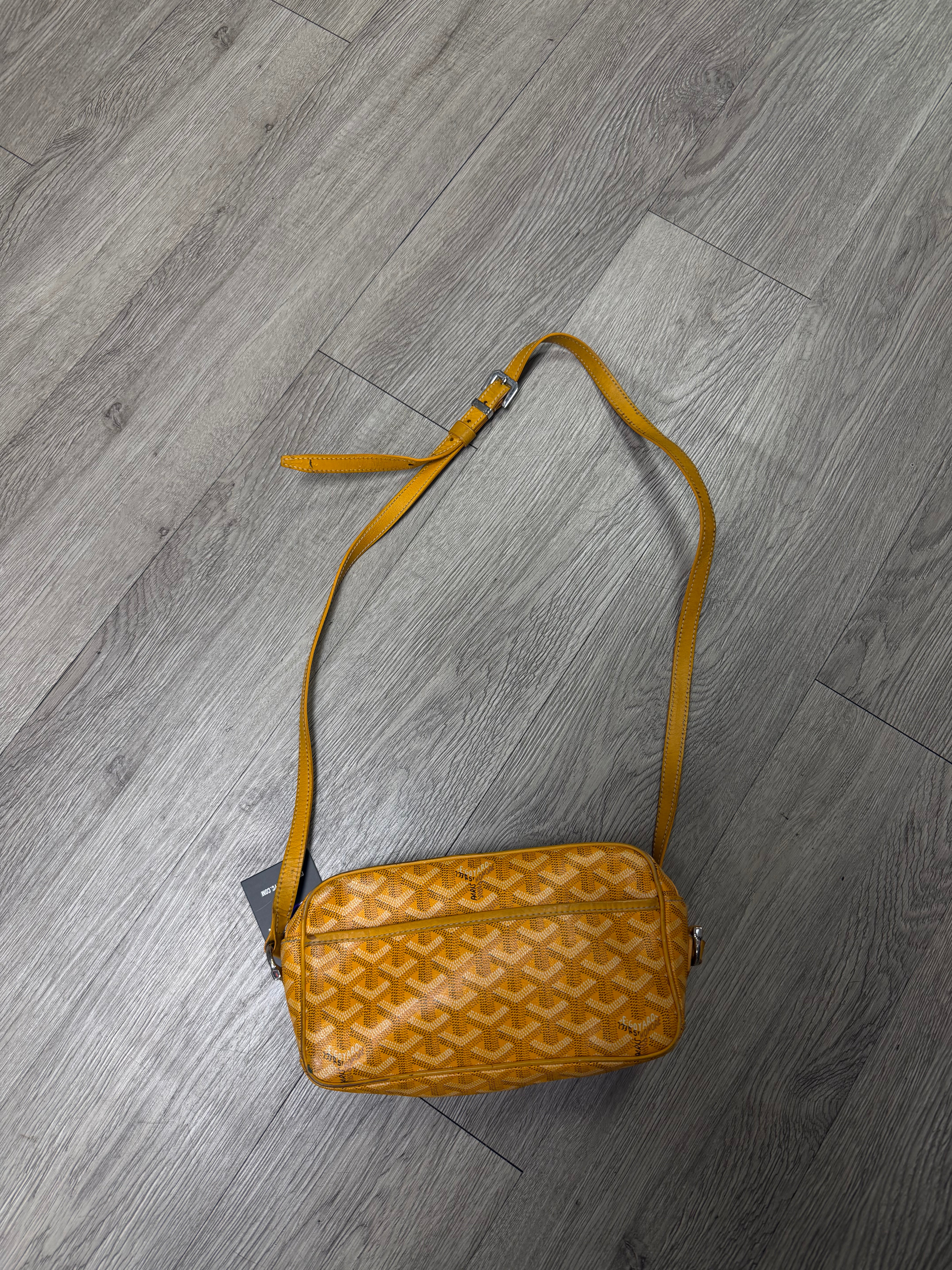 Goyard Cap Vert Bag Yellow