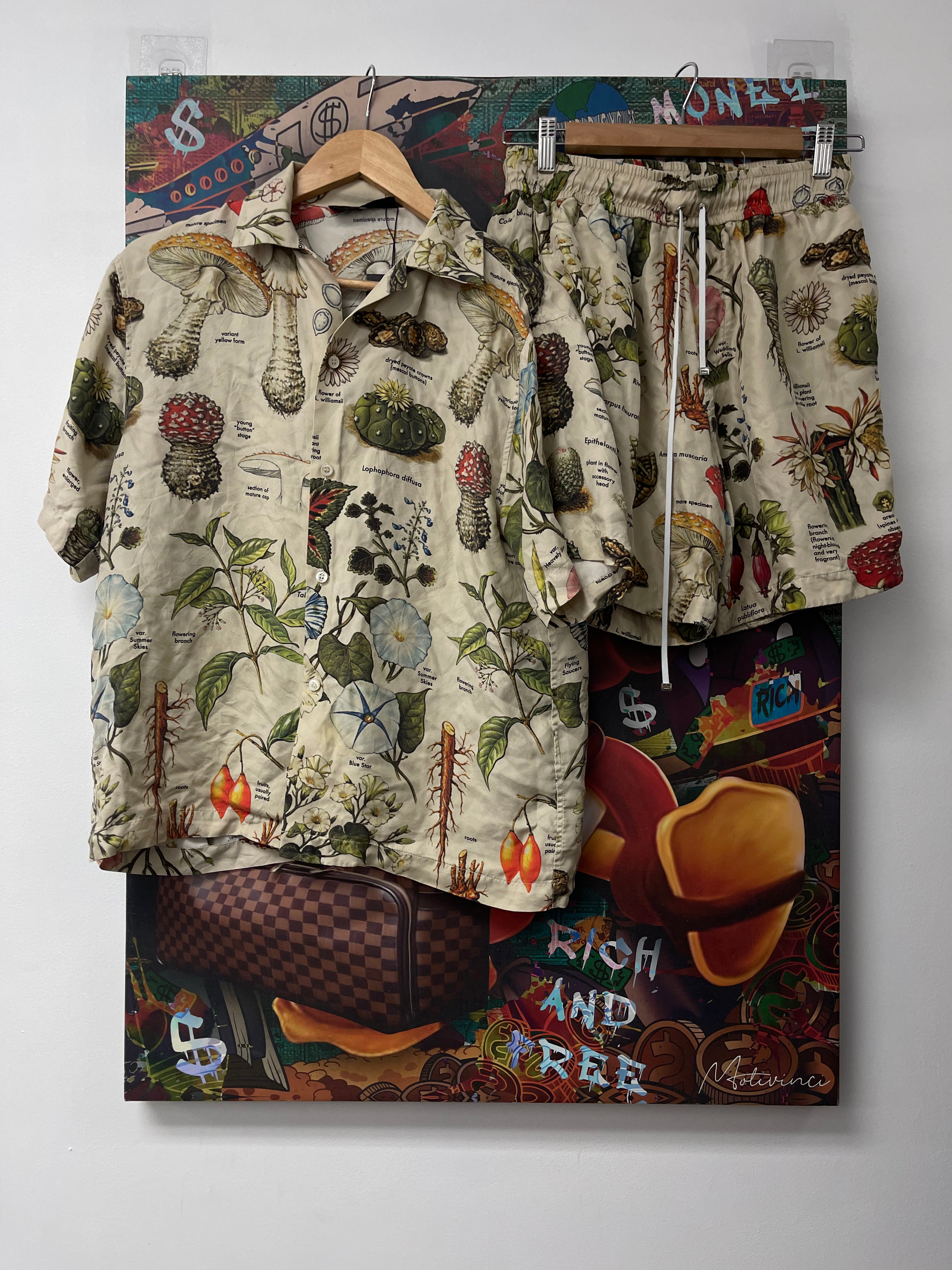 Amiri Floral Silk Set (EU 46) Used