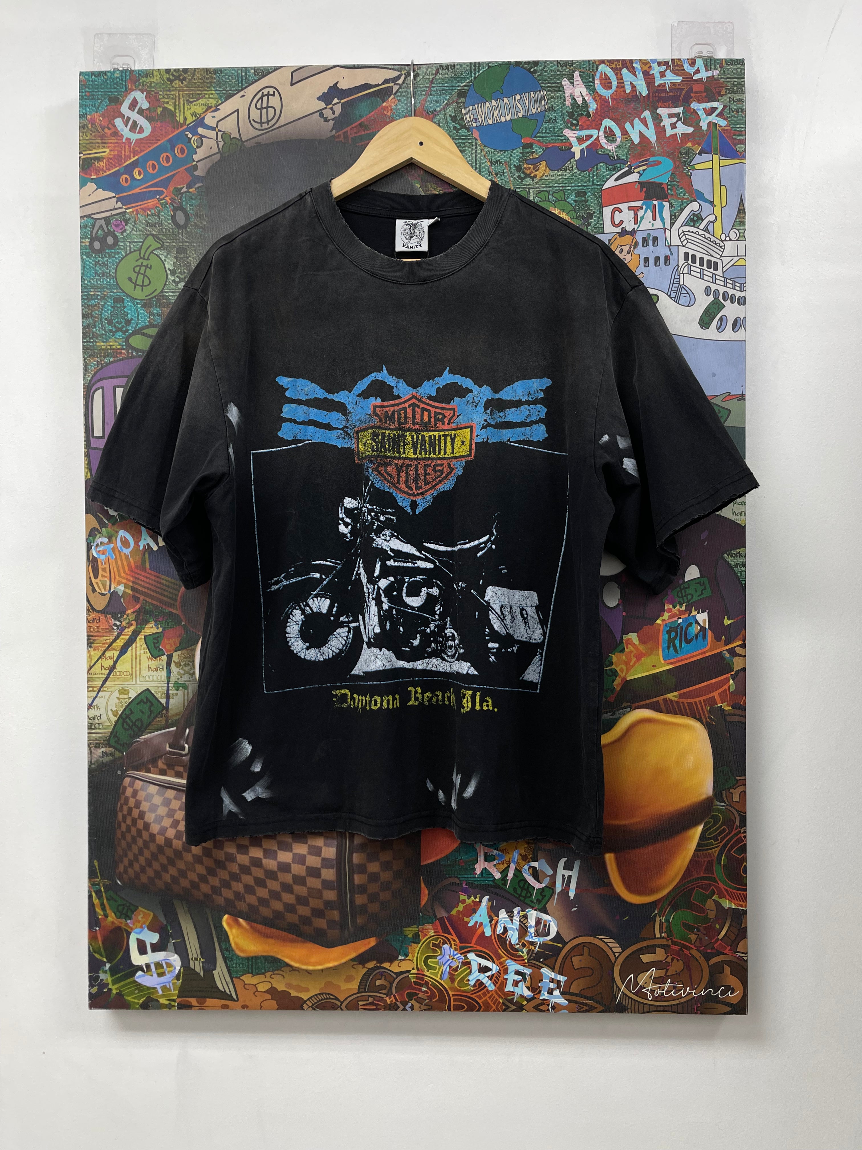 Saint Vanity Black Bike Tee