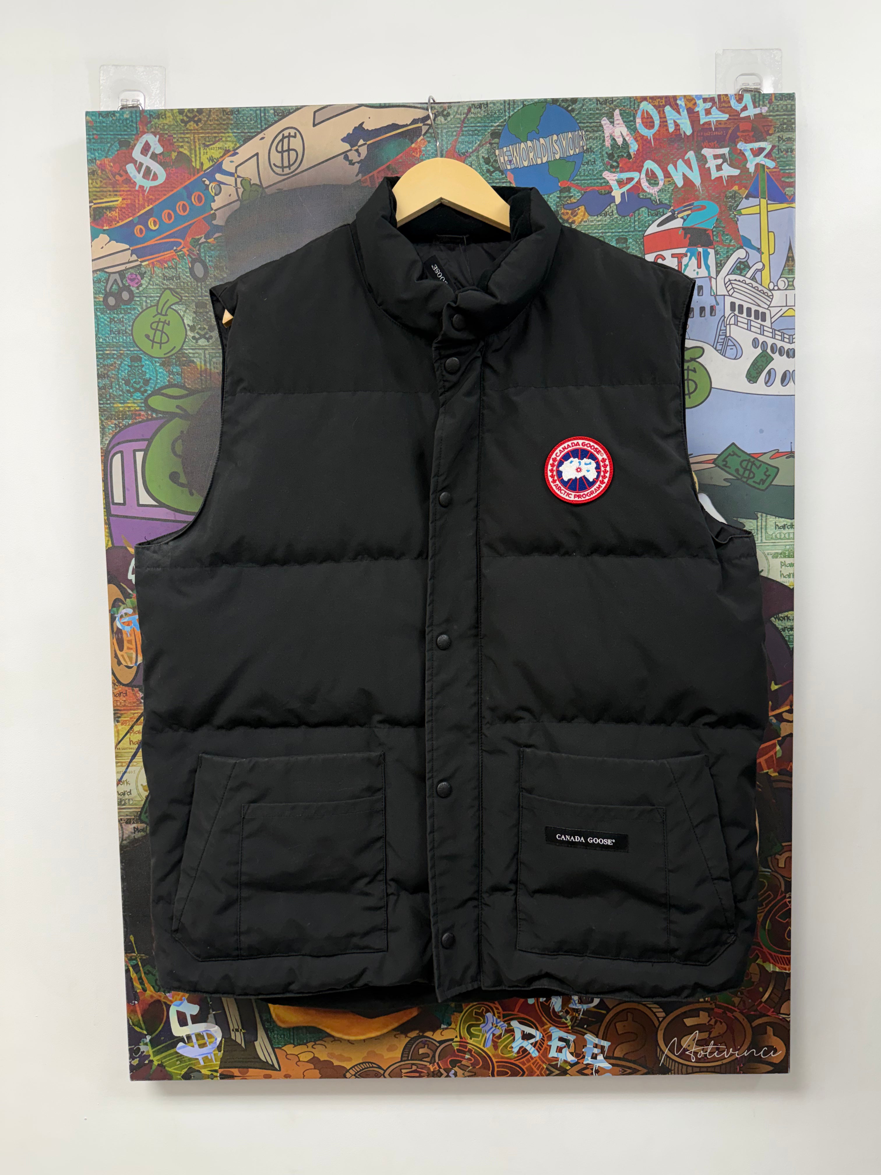 Canada Goose Black Puffer Vest