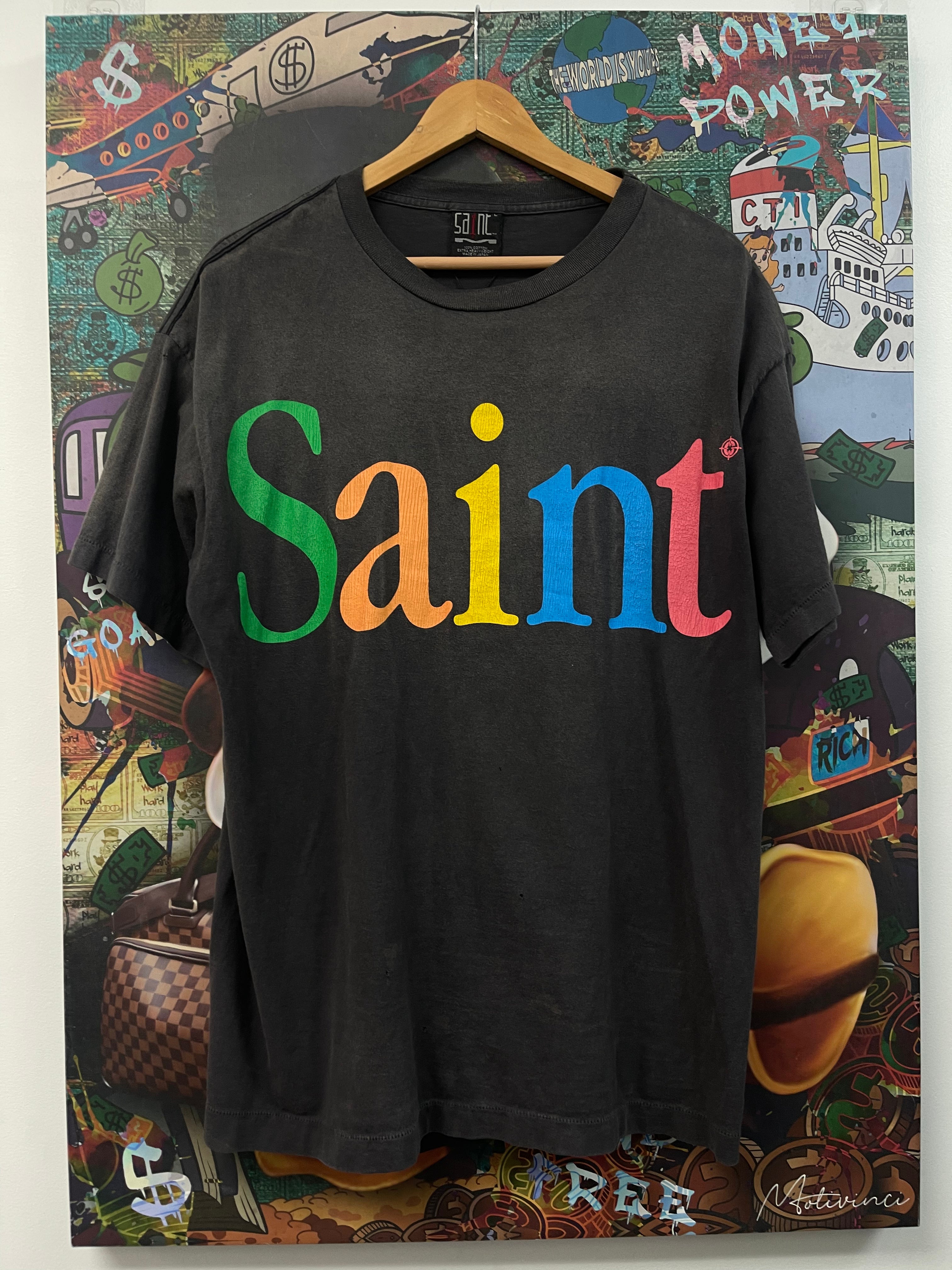 Saint Michael Multi Chest Logo Tee