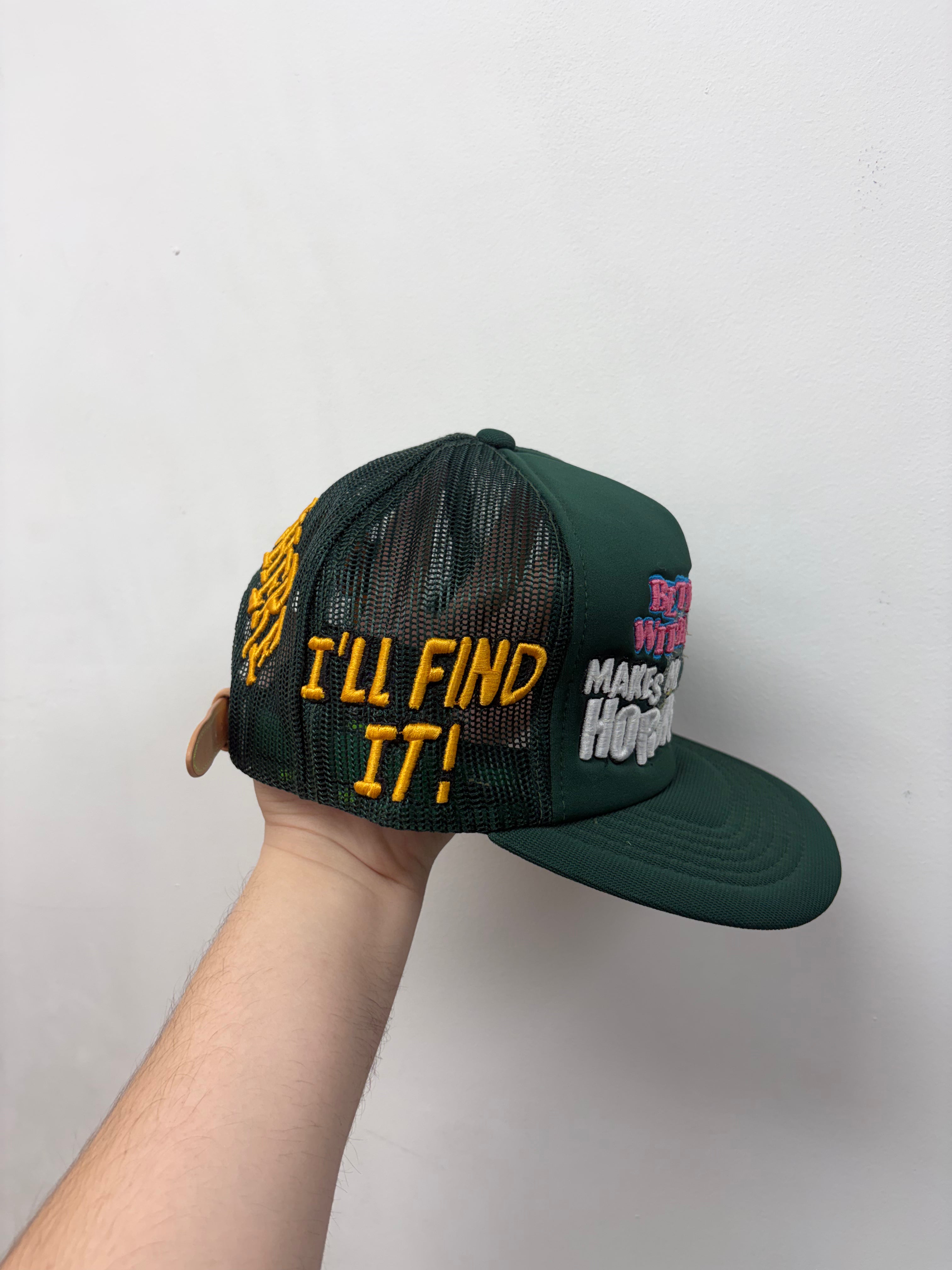 Better With Age Green Nowhere Vintage Hat