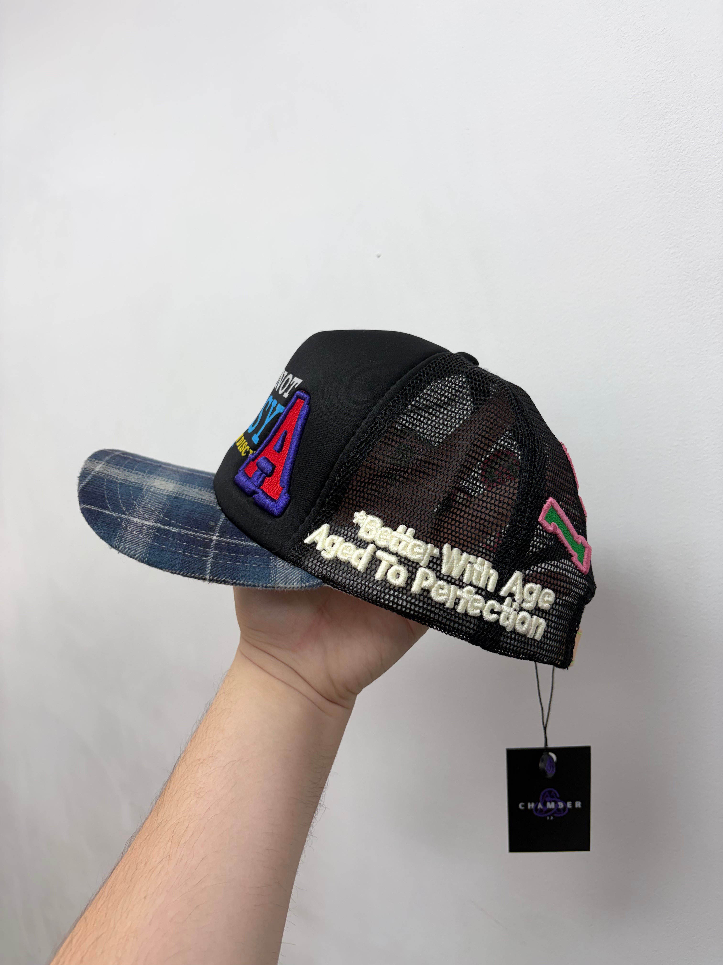 Better With Age Oxford Vintage Repair Trucker Hat