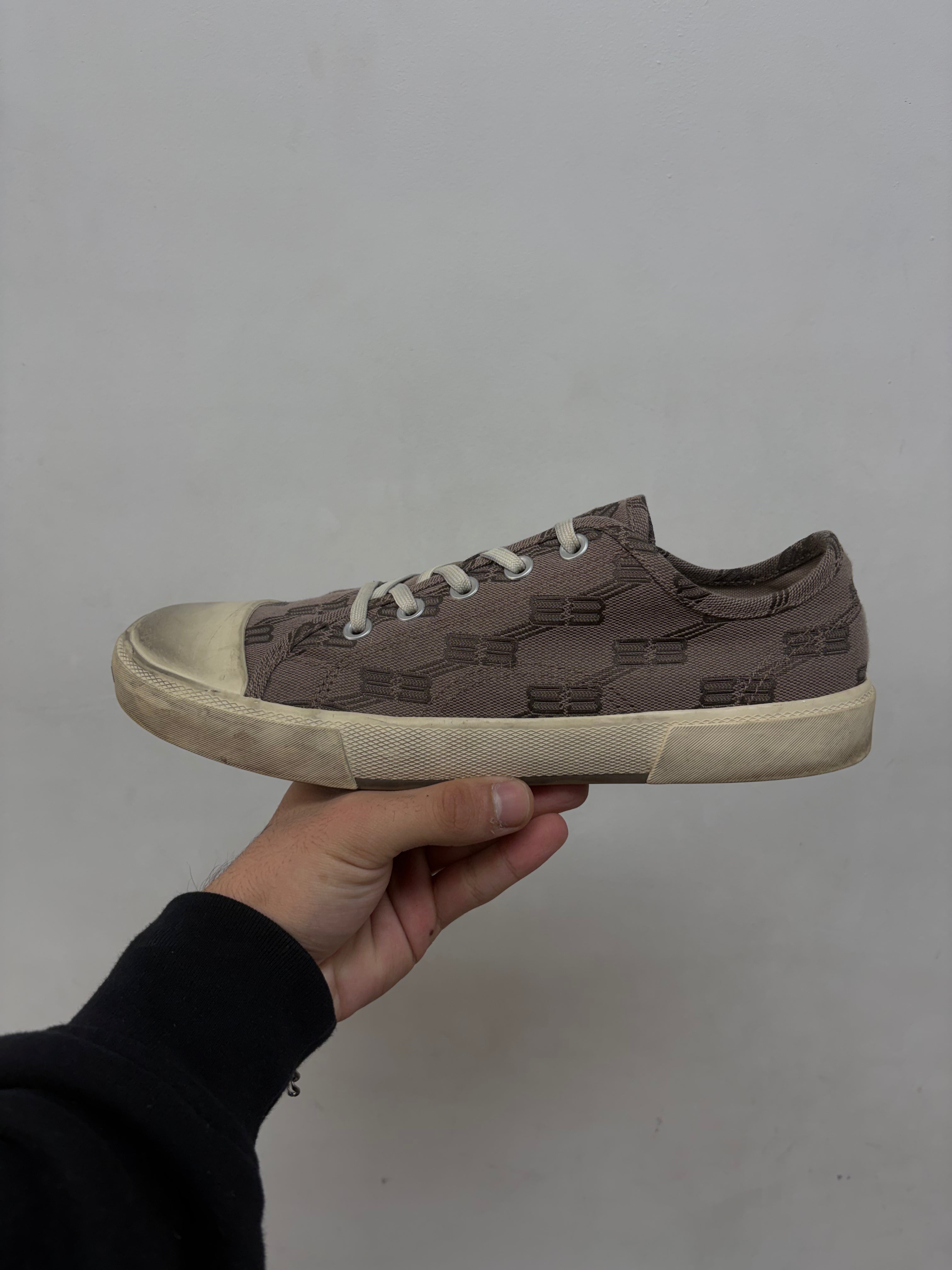 Balenciaga Low Top BB Monogram Sneakers