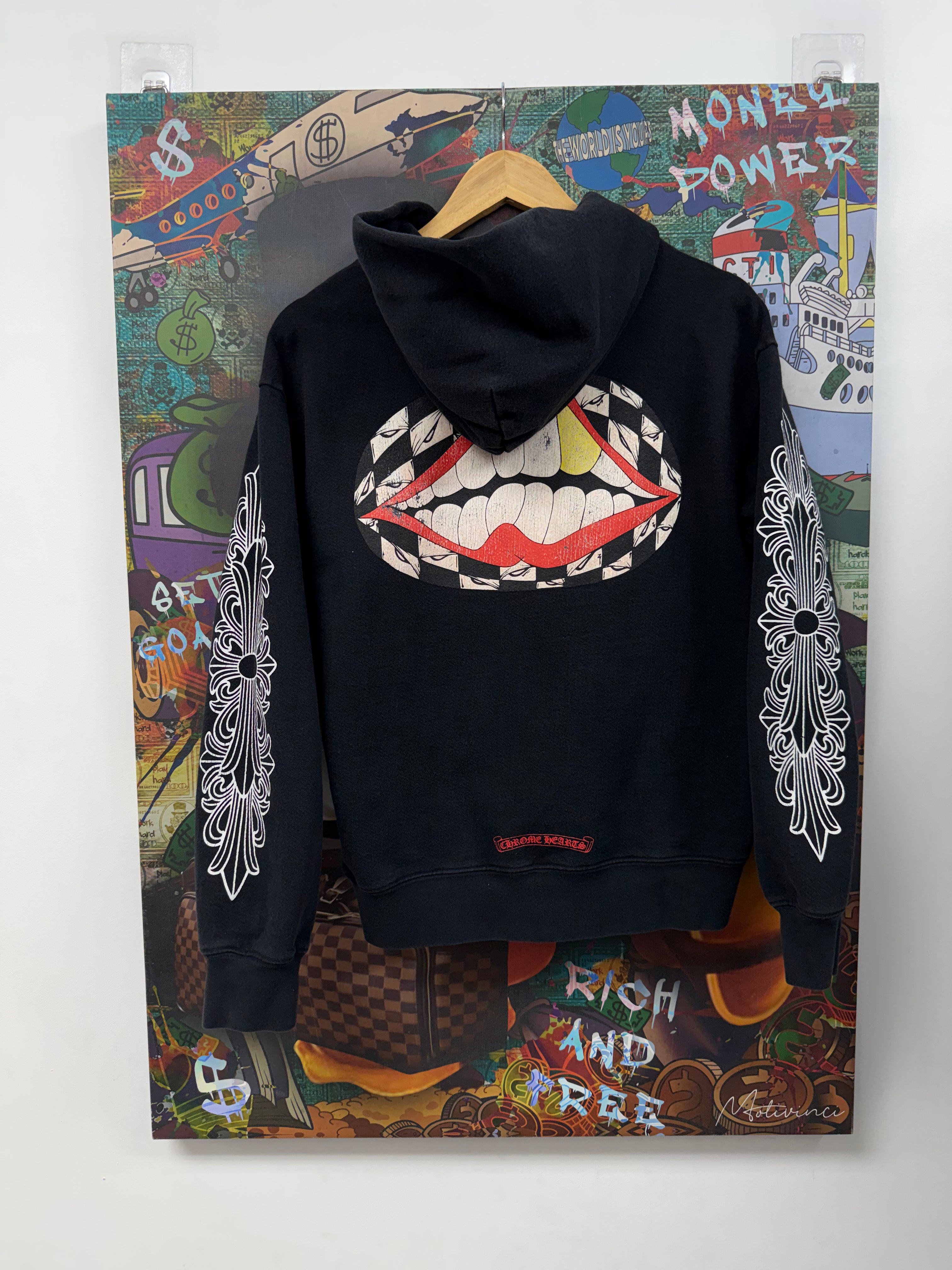 Chrome Hearts Matty Boy Chomper Floral Hoodie