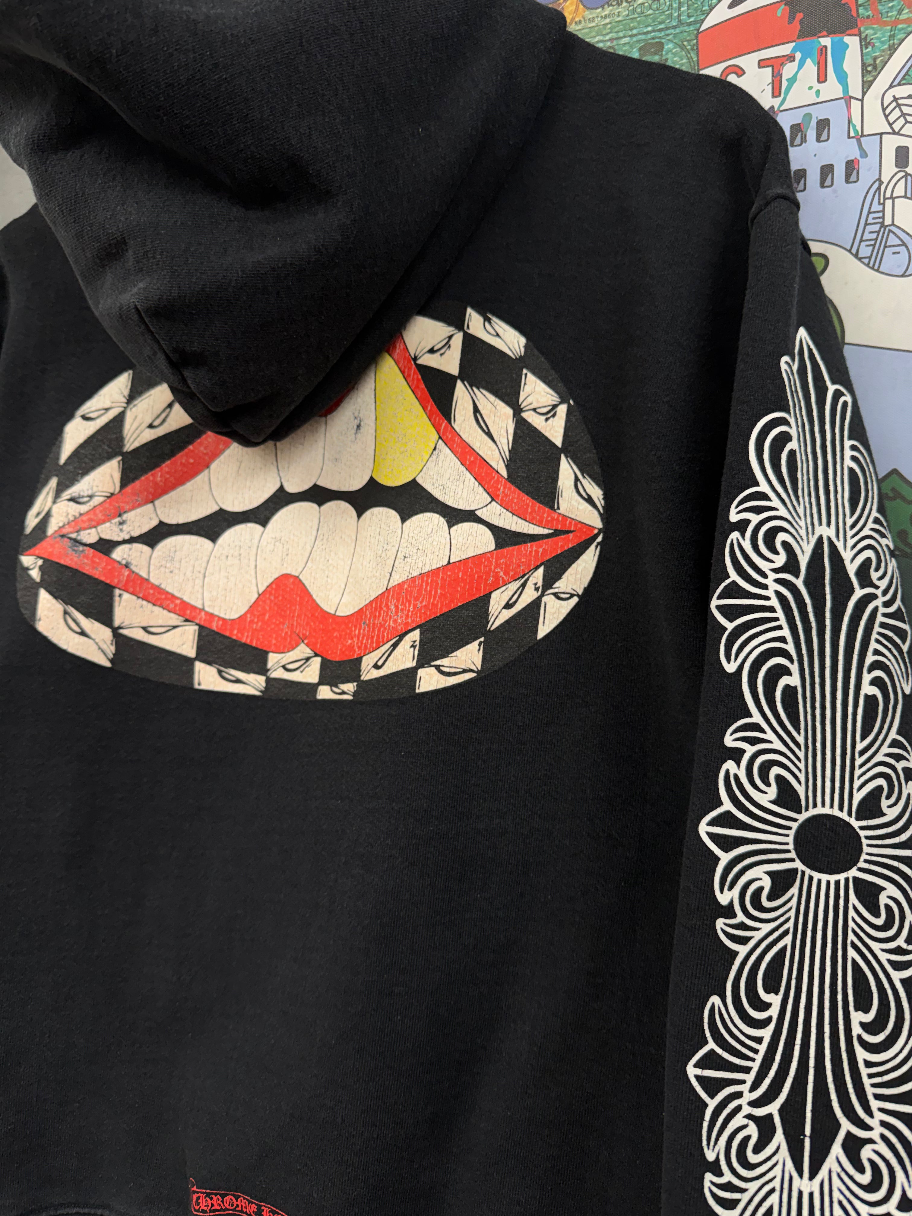 Chrome Hearts Matty Boy Chomper Floral Hoodie