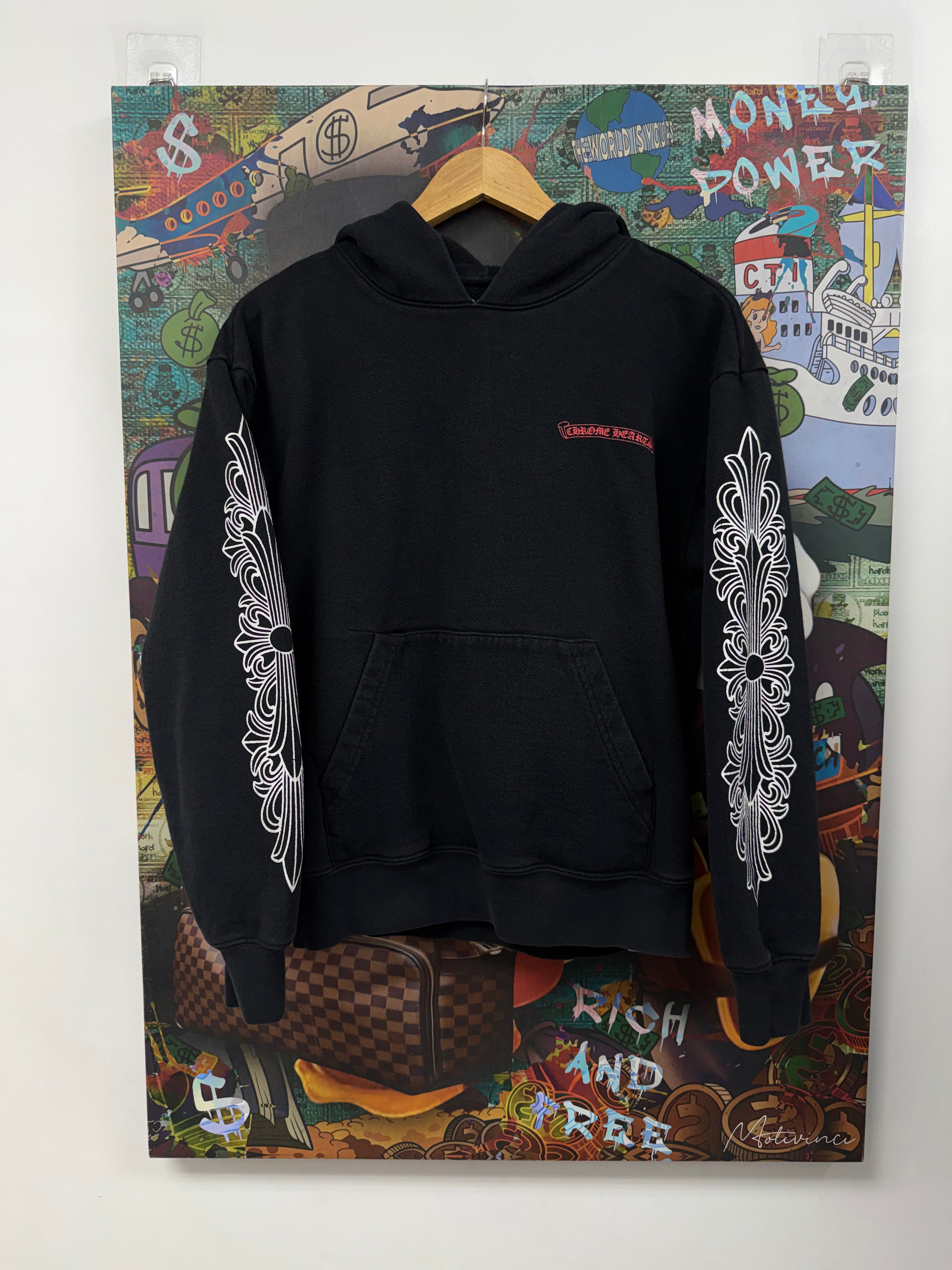 Chrome Hearts Matty Boy Chomper Floral Hoodie