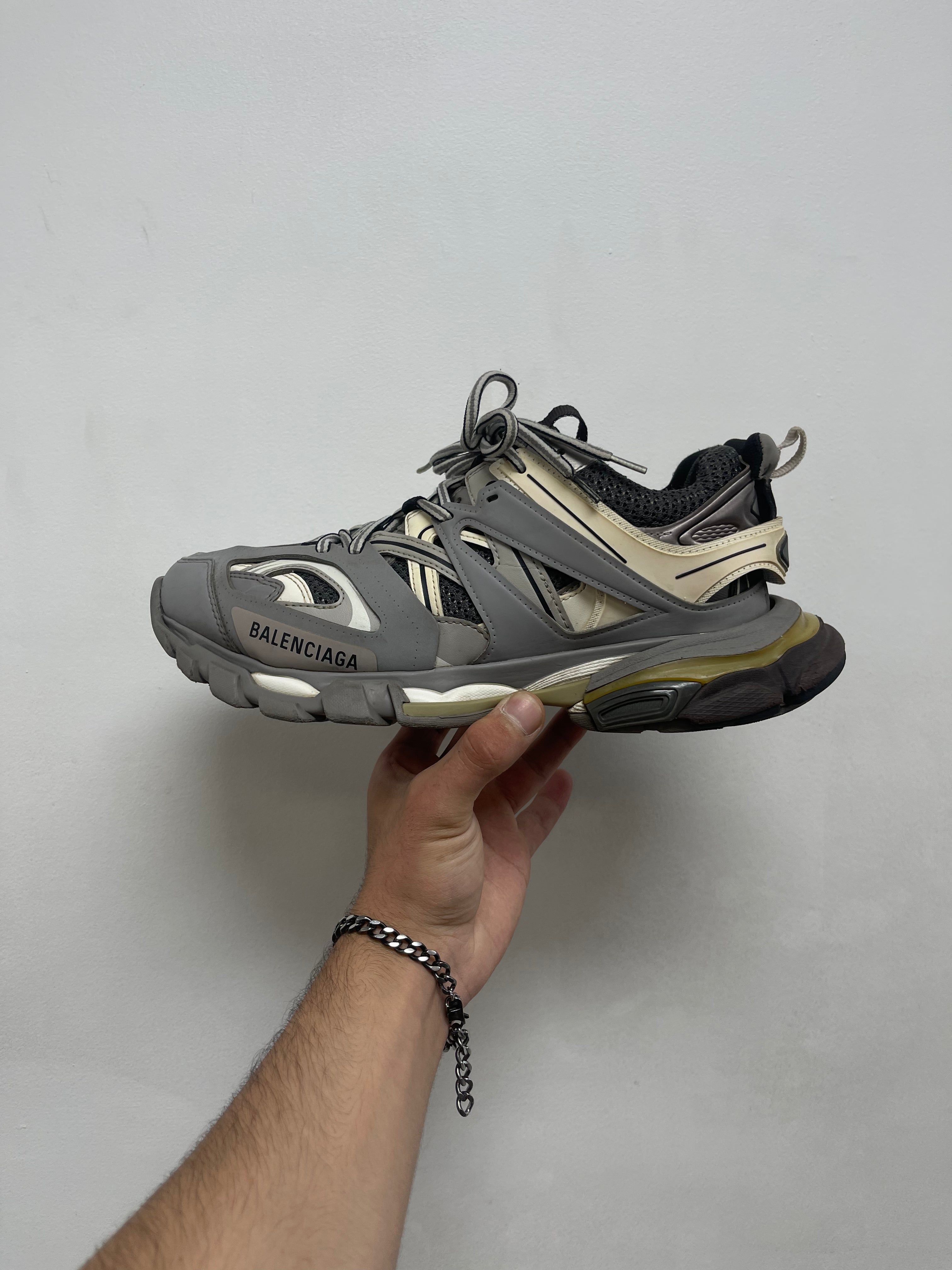 Balenciaga Grey Track Sneakers