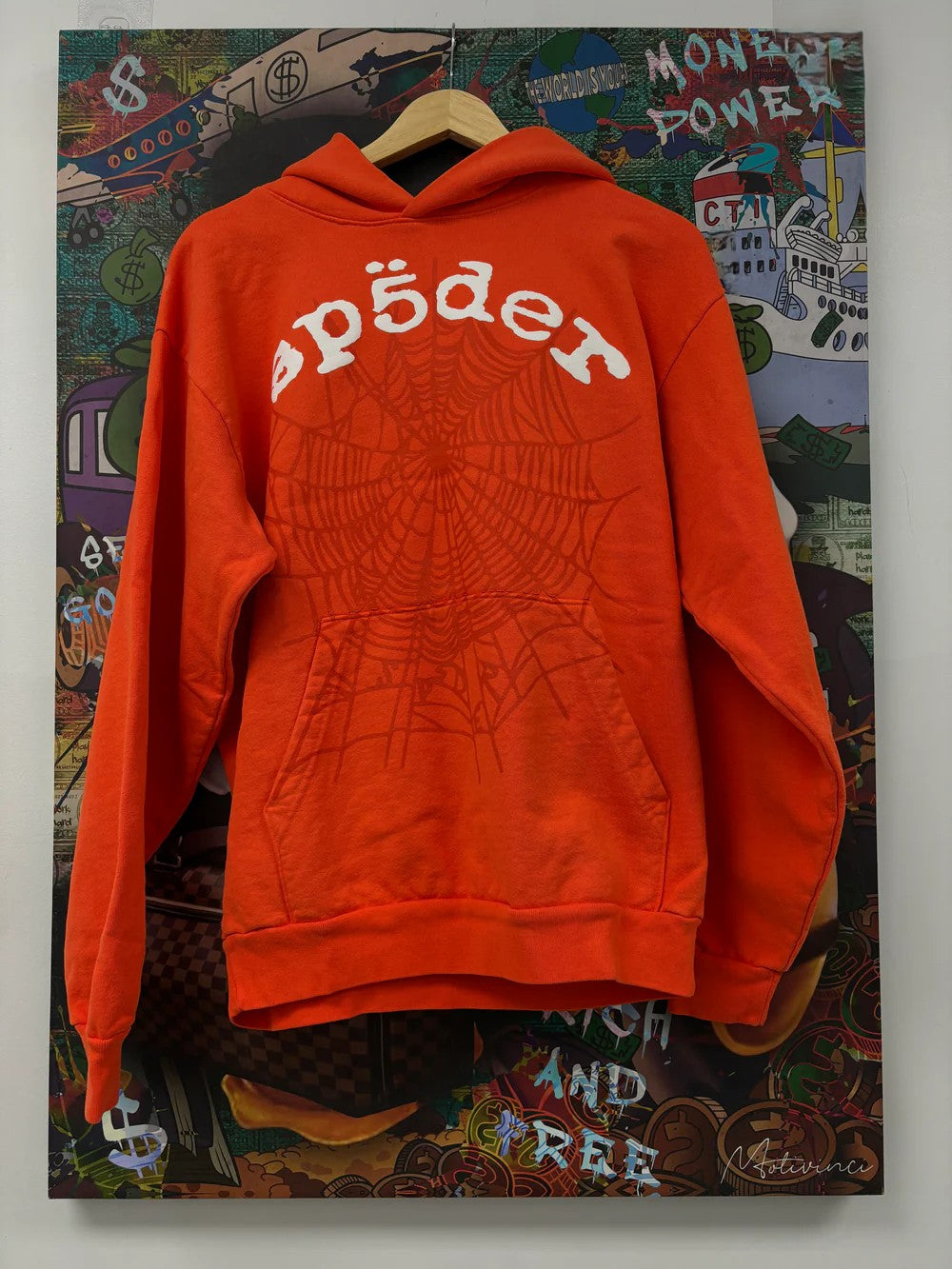 SP5DER Legacy V2 Orange Hoodie